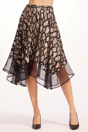 Editorial Look Dorset Skirt - Luster Glass