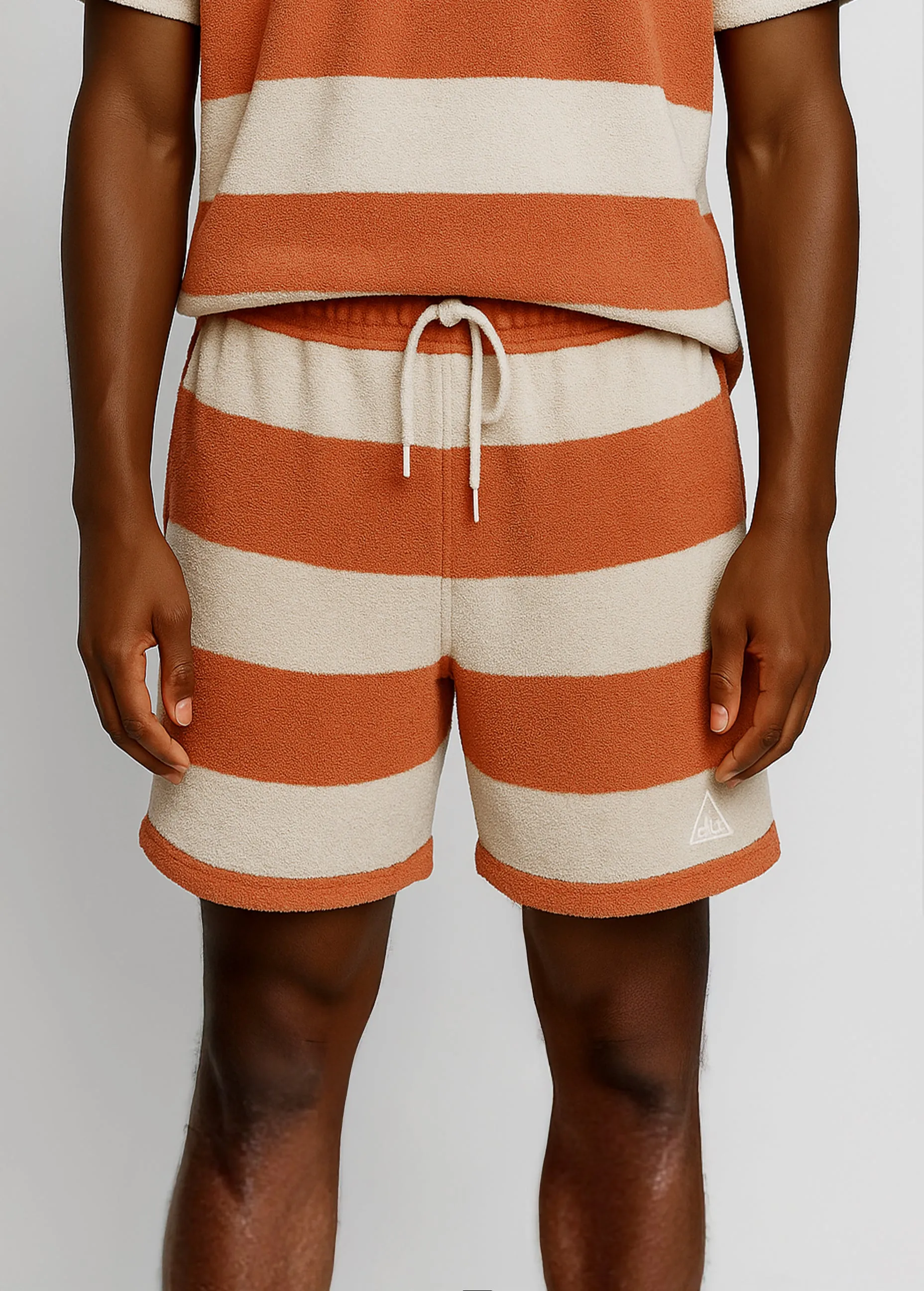 DRT Classic Terry Short Striped beach volleyball gear