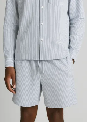 DRT Striped Short denim material