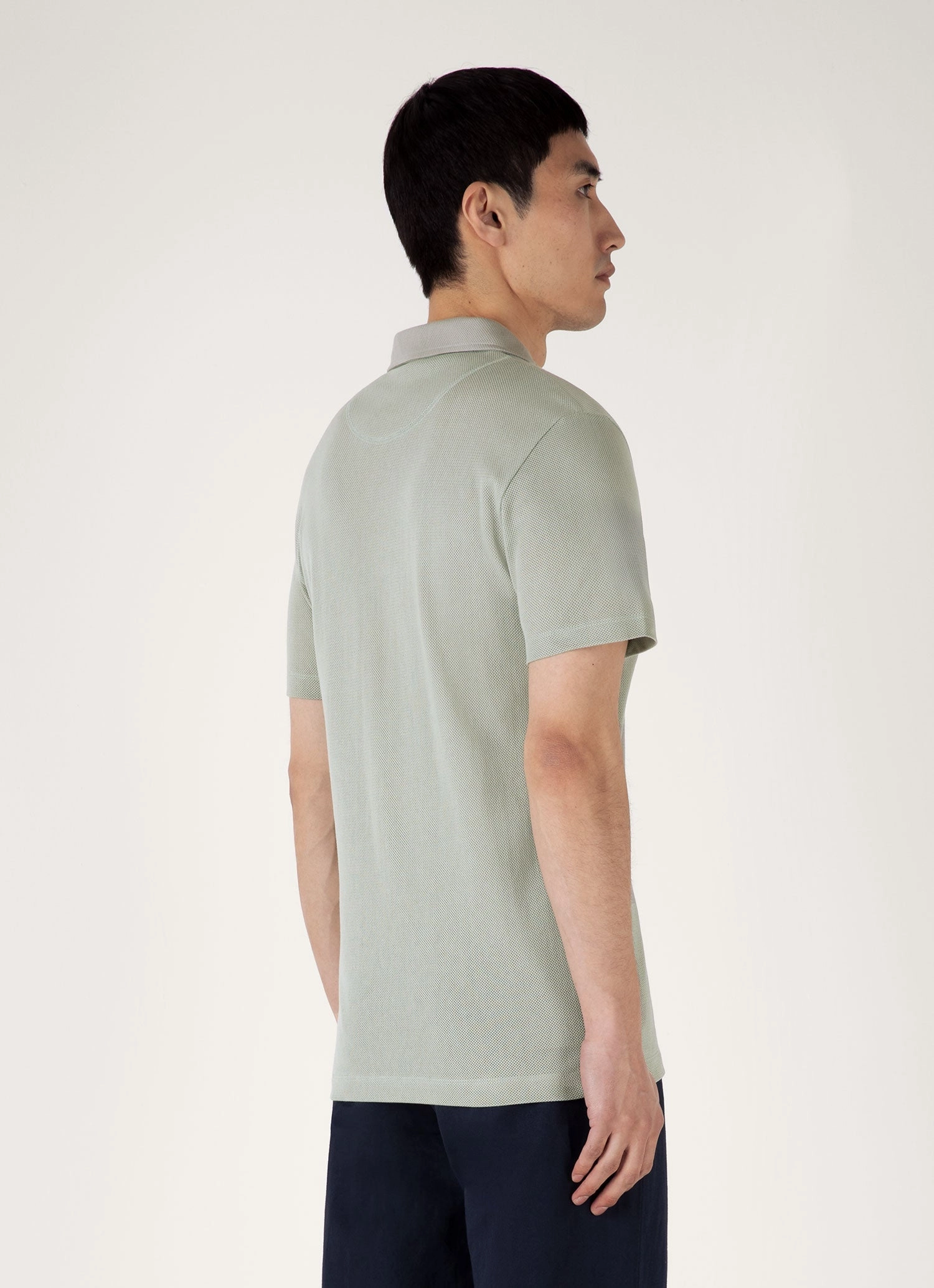 Dynamic Clothing Summer Men's Riviera Polo Shirt in Pastel Green