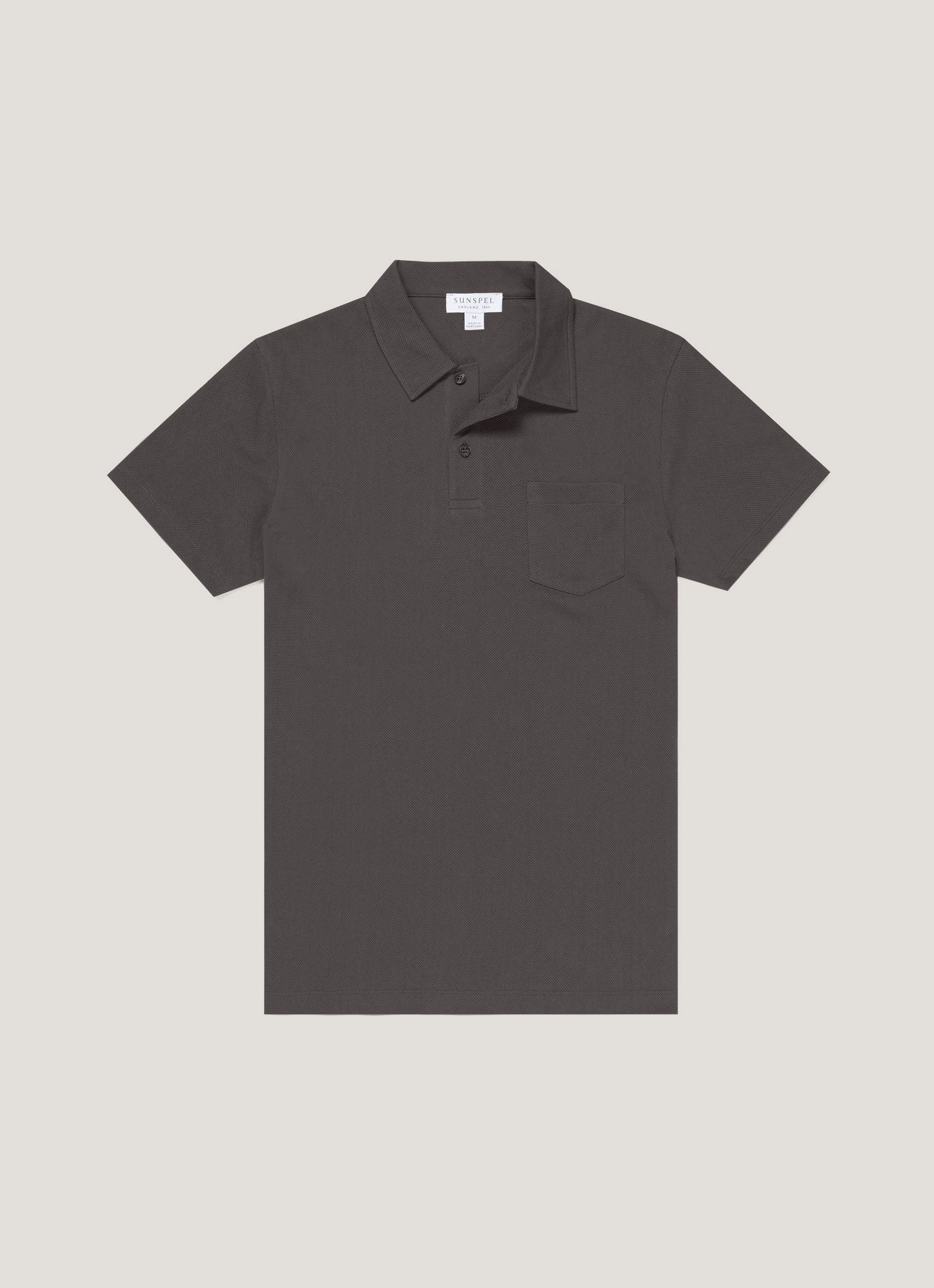 Work Pulse Men's Riviera Polo Shirt in Charcoal
