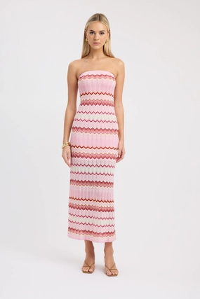 Eadie Maxi Dress Noble Glow Sophisticated Edge