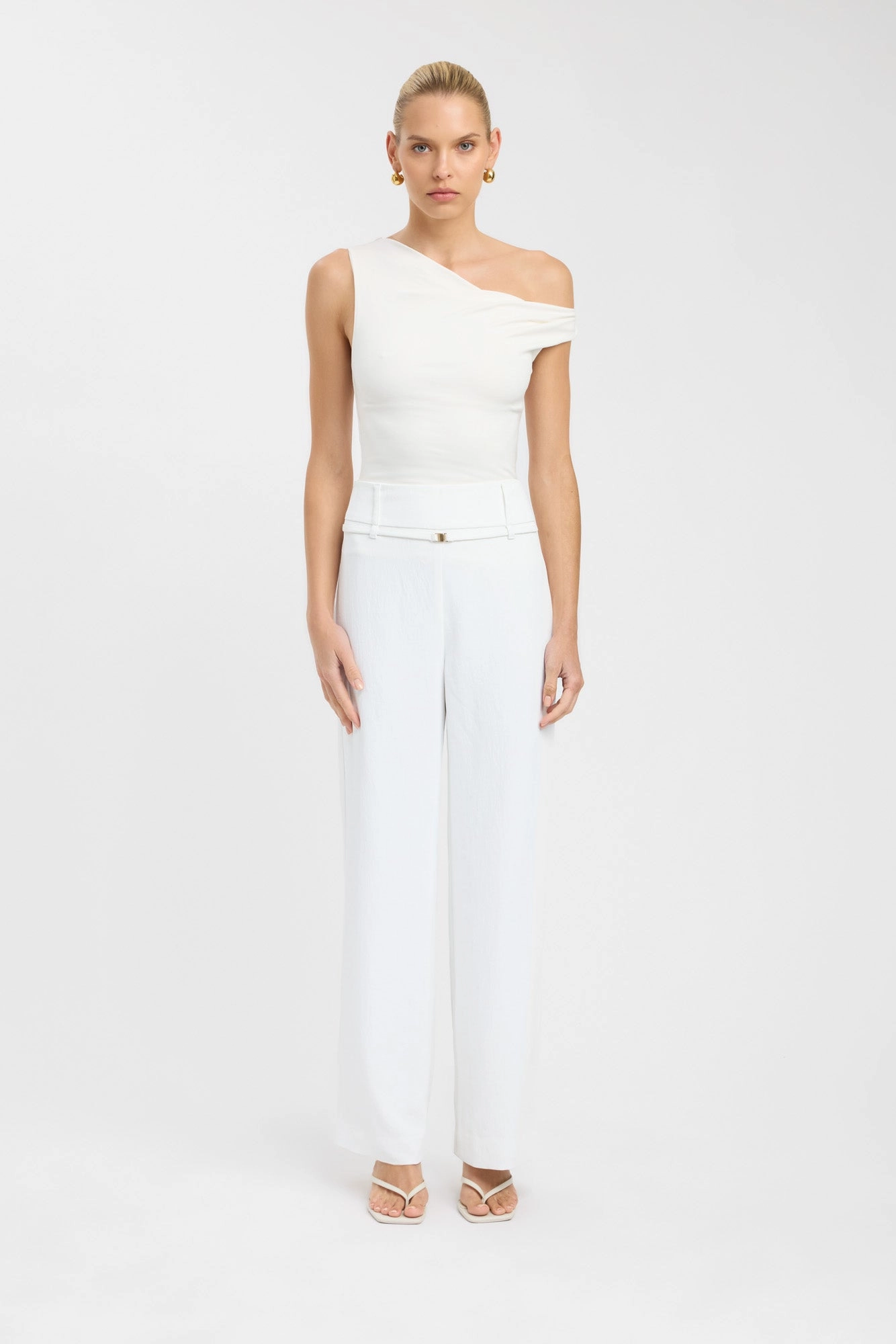 Effortless Look Oyster Belt Pant