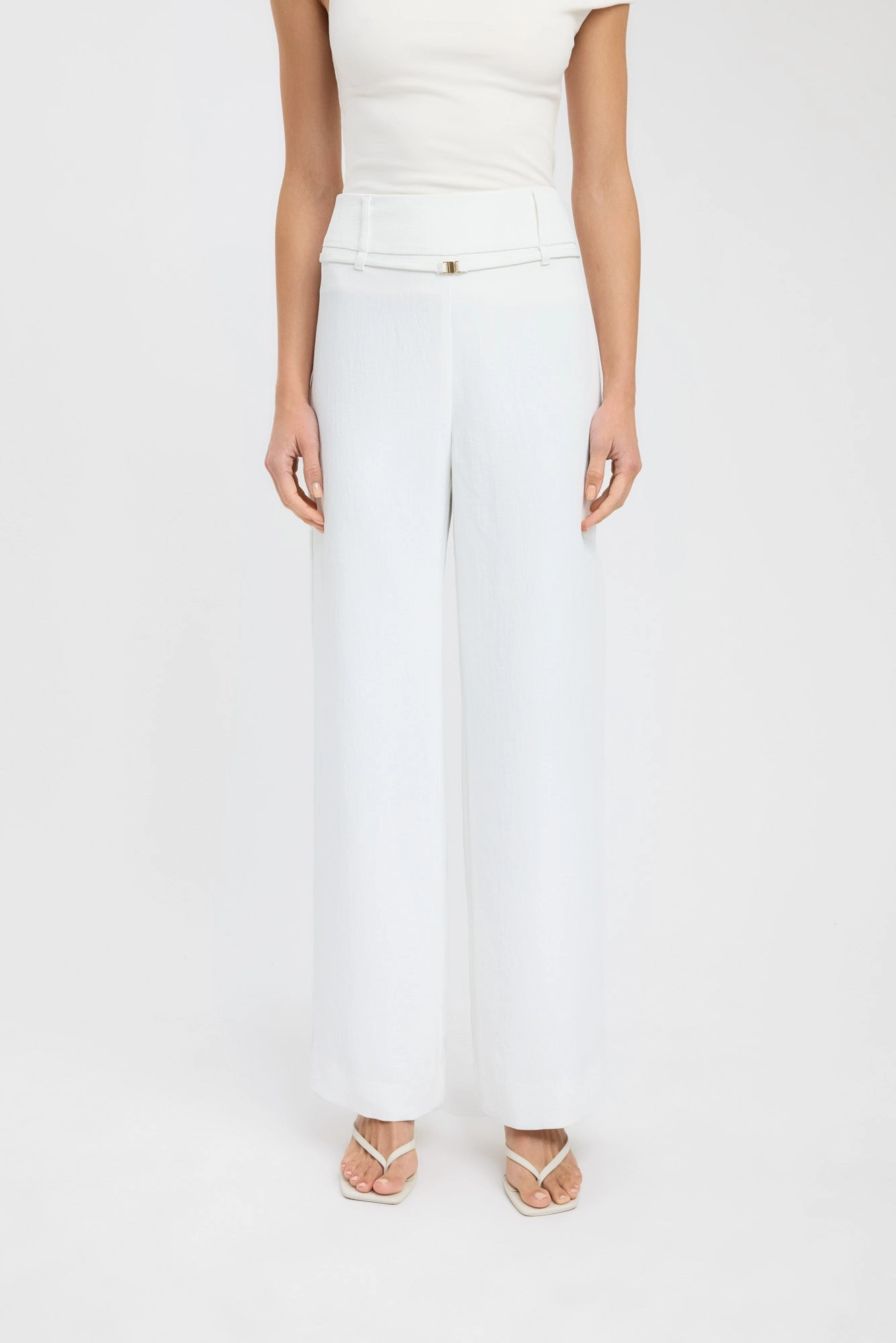 Effortless Look Oyster Belt Pant