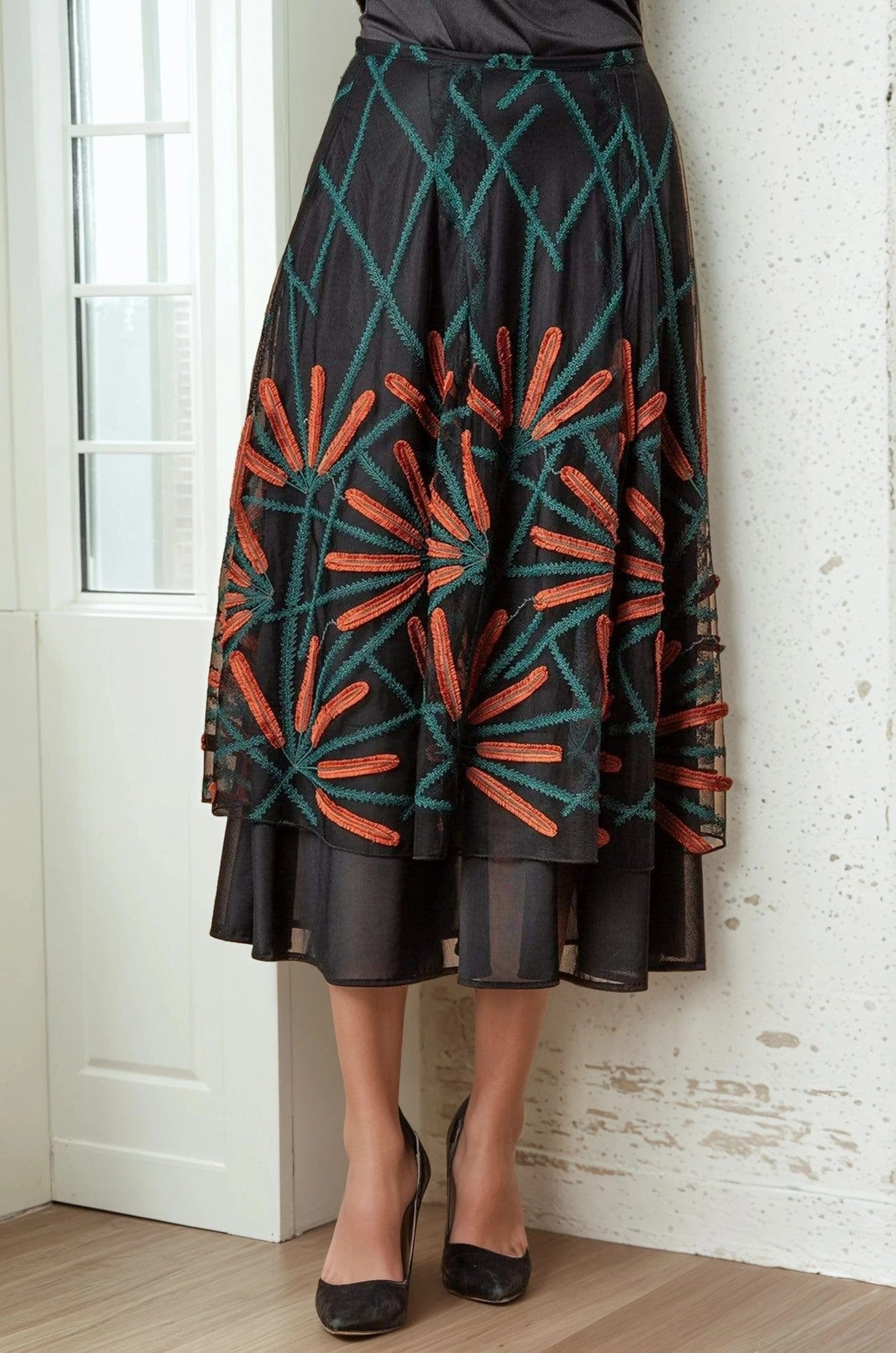 Season To Season Flannery Skirt - Cattail