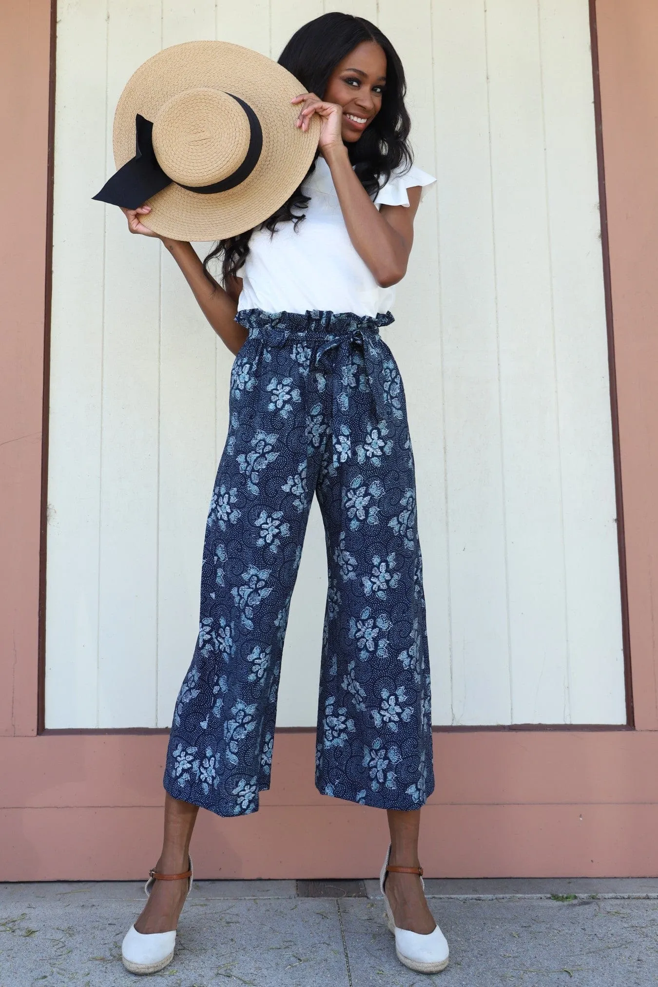 Elegant Look Lucas Wide Leg Pants - Bali