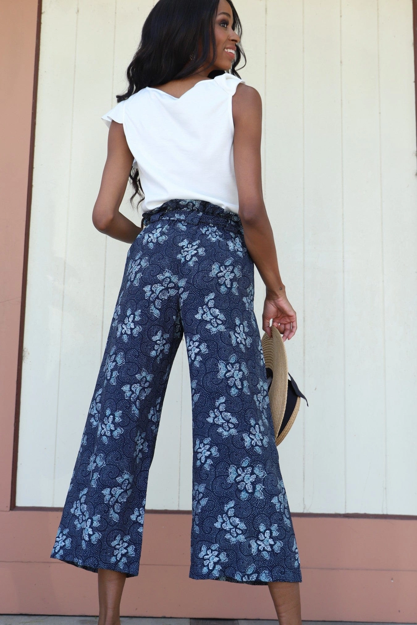 Elegant Look Lucas Wide Leg Pants - Bali