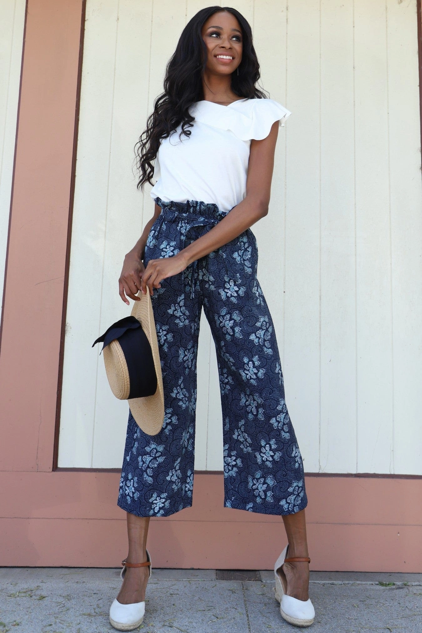 Elegant Look Lucas Wide Leg Pants - Bali