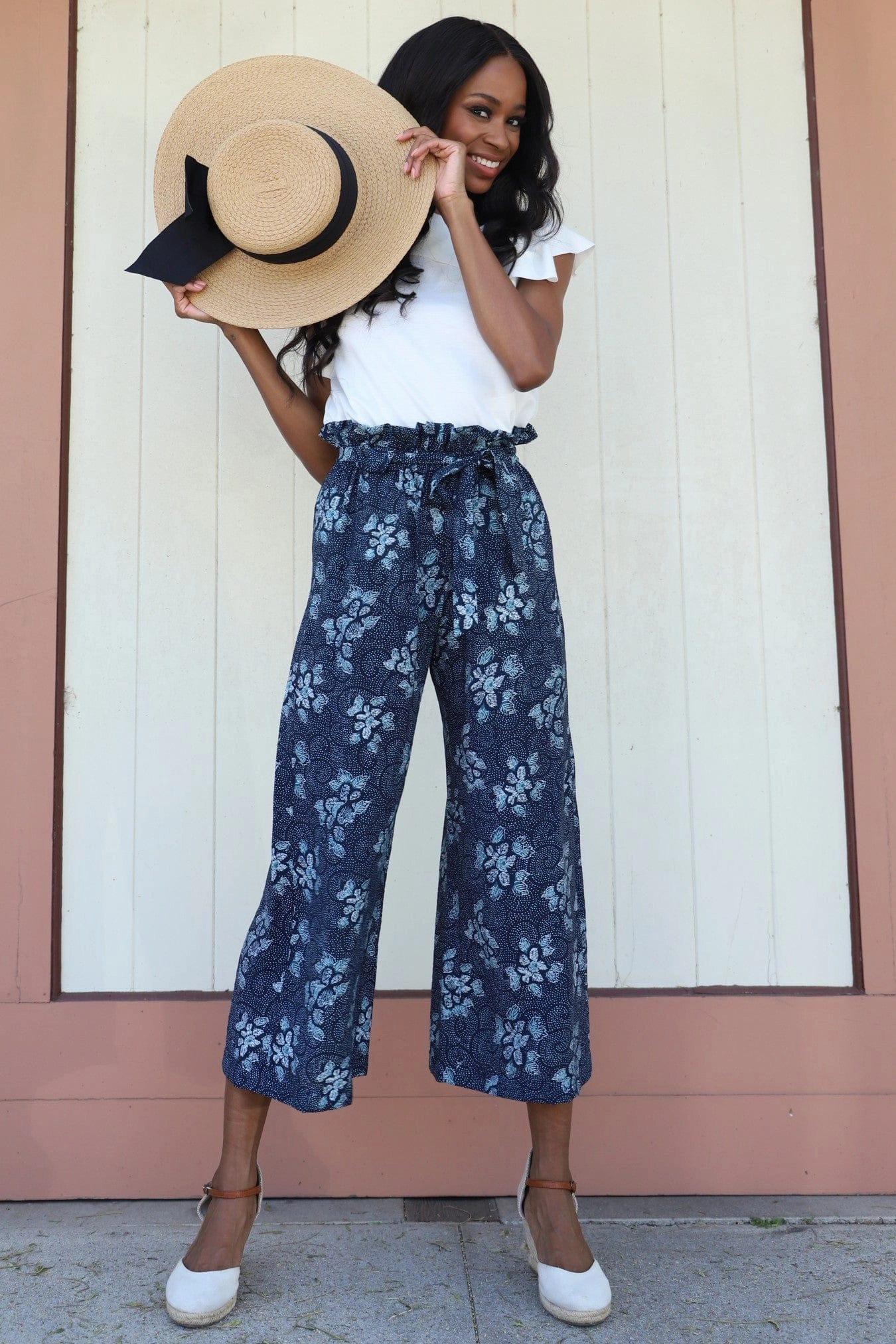 Elegant Look Lucas Wide Leg Pants - Bali