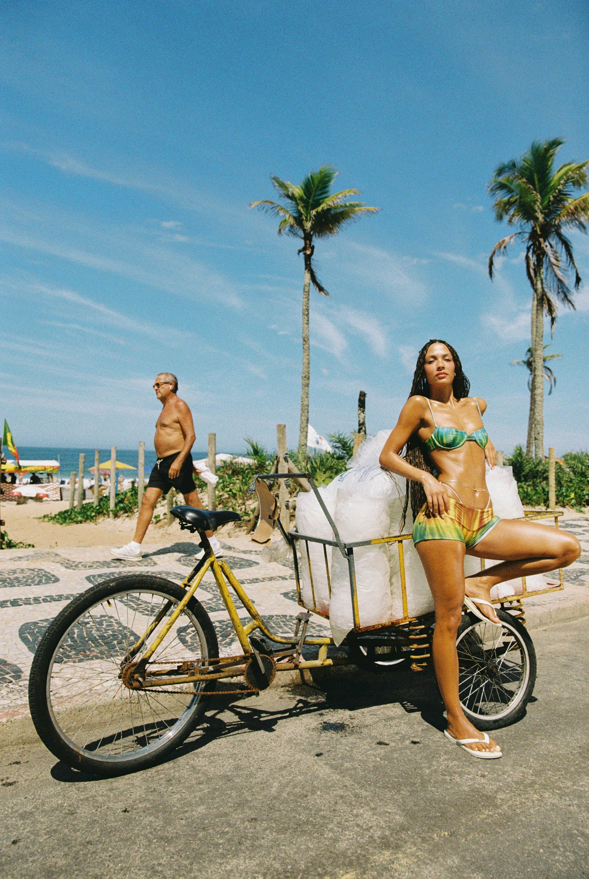 Elif Underwire Tie Dye Bikini Top Seamless Gear