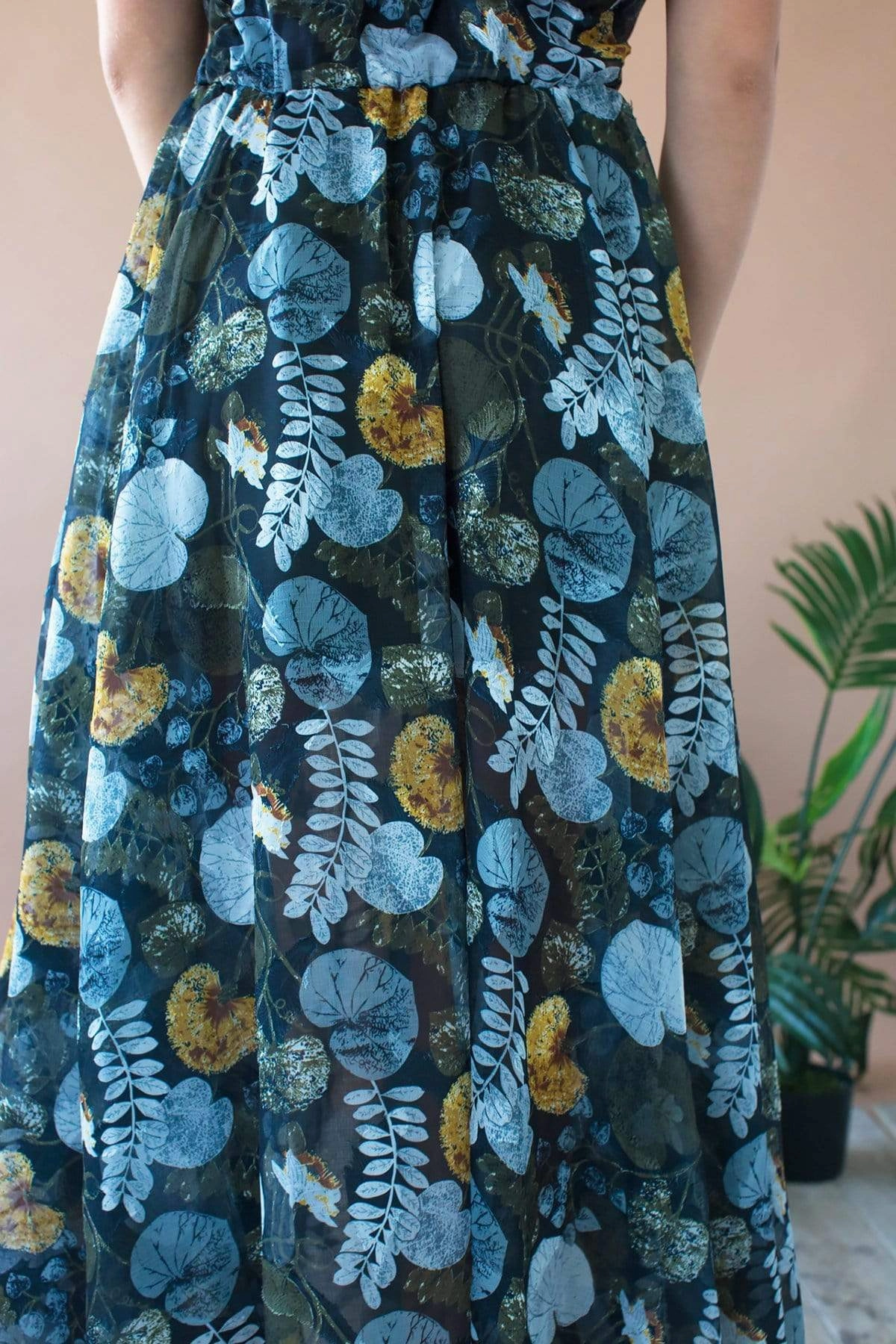 Emile Dress - Flora Pond Removable straps