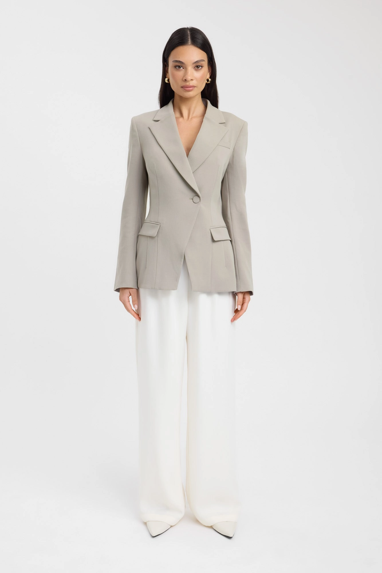 Erika Cinched Blazer dusk sun