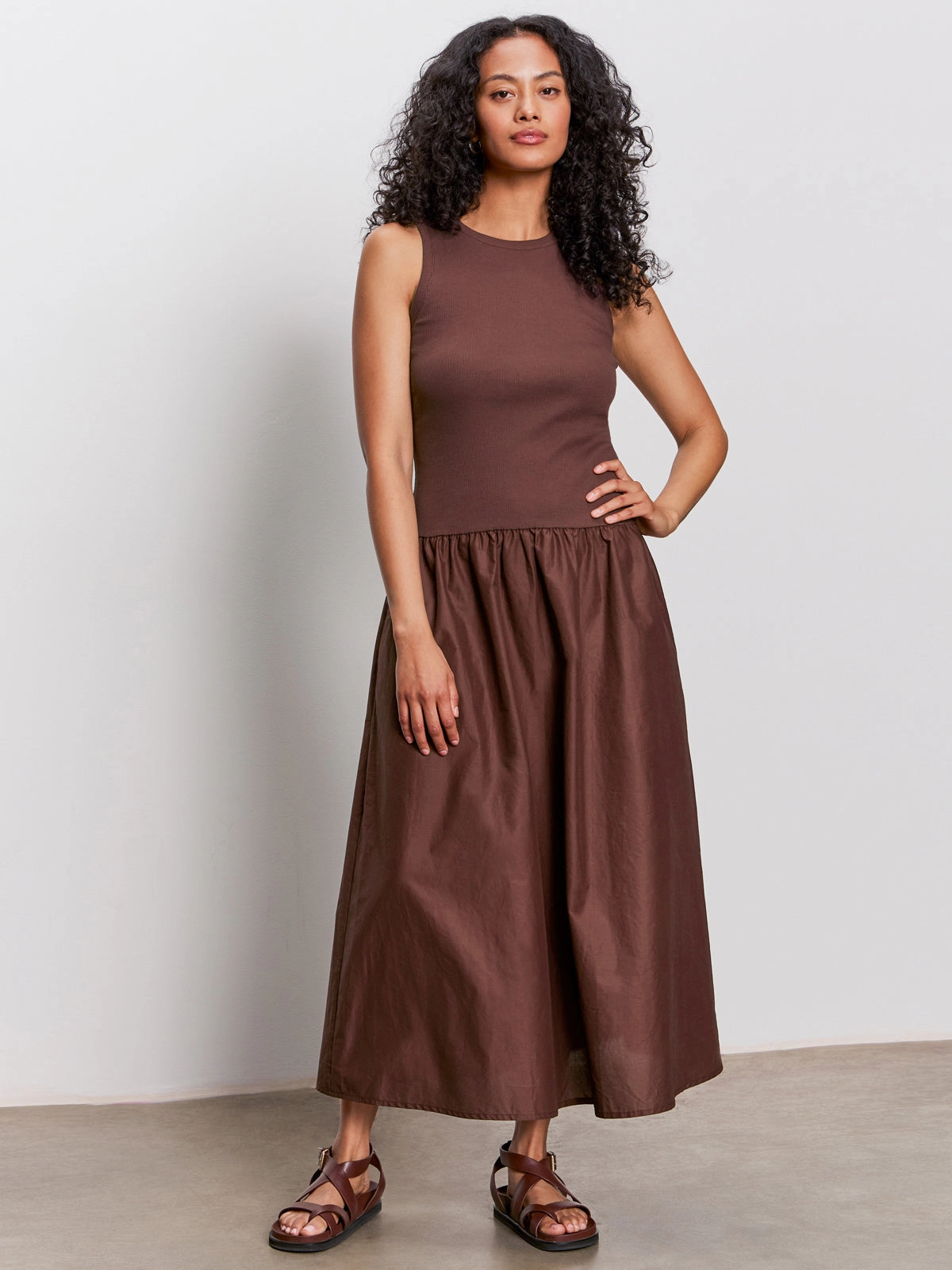 ethical fashion Take Me Away Midi Dress Mesa