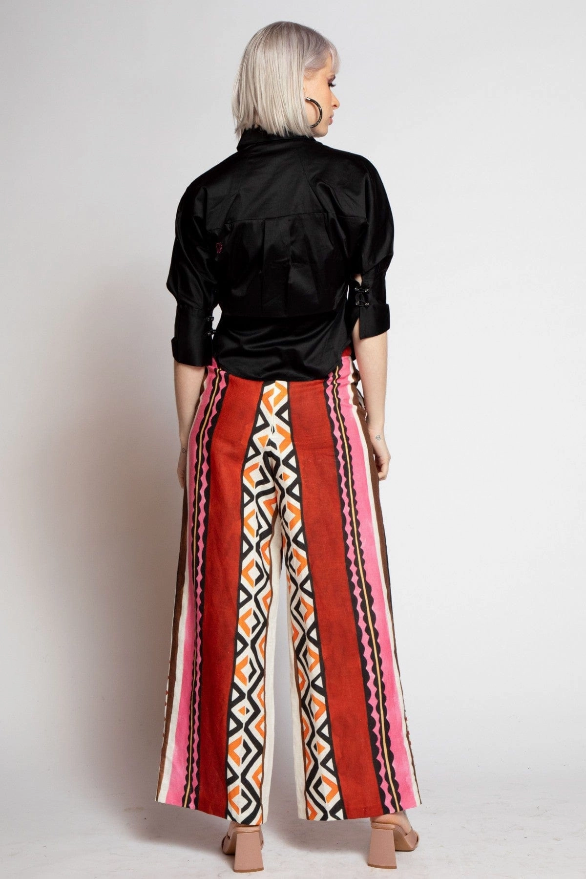 Euro-chic Cypress Pant - Tulum Stripe