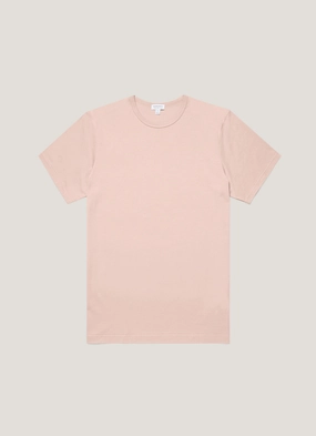 Weekend Trend Look Minimal Trend Men's Classic T-shirt in Pale Pink