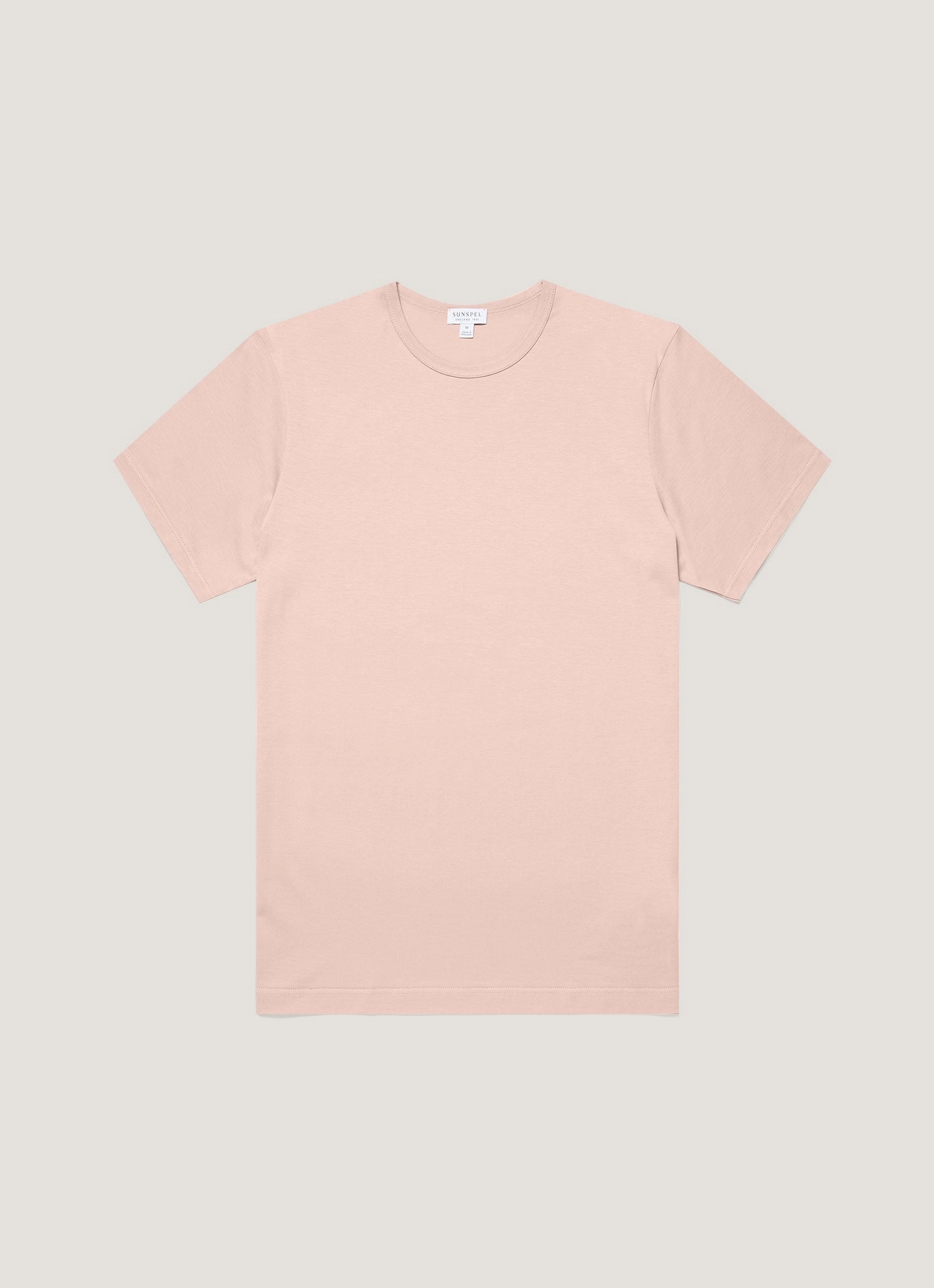 Weekend Trend Look Minimal Trend Men's Classic T-shirt in Pale Pink