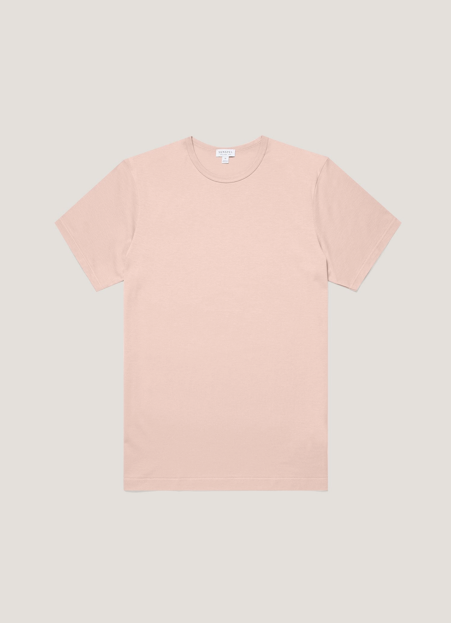 Active Outfit Minimal Trend Men's Classic T-shirt in Pale Pink