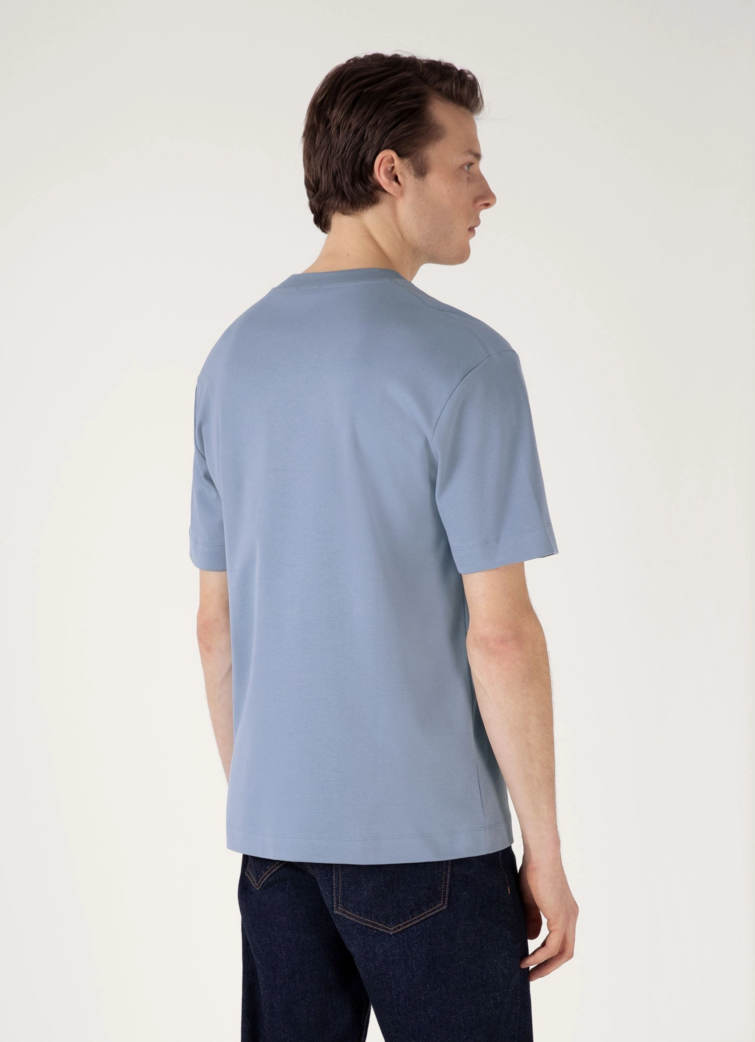 Everyday Pick Weekend Men's Relaxed Fit Heavyweight T-shirt in Vintage Blue