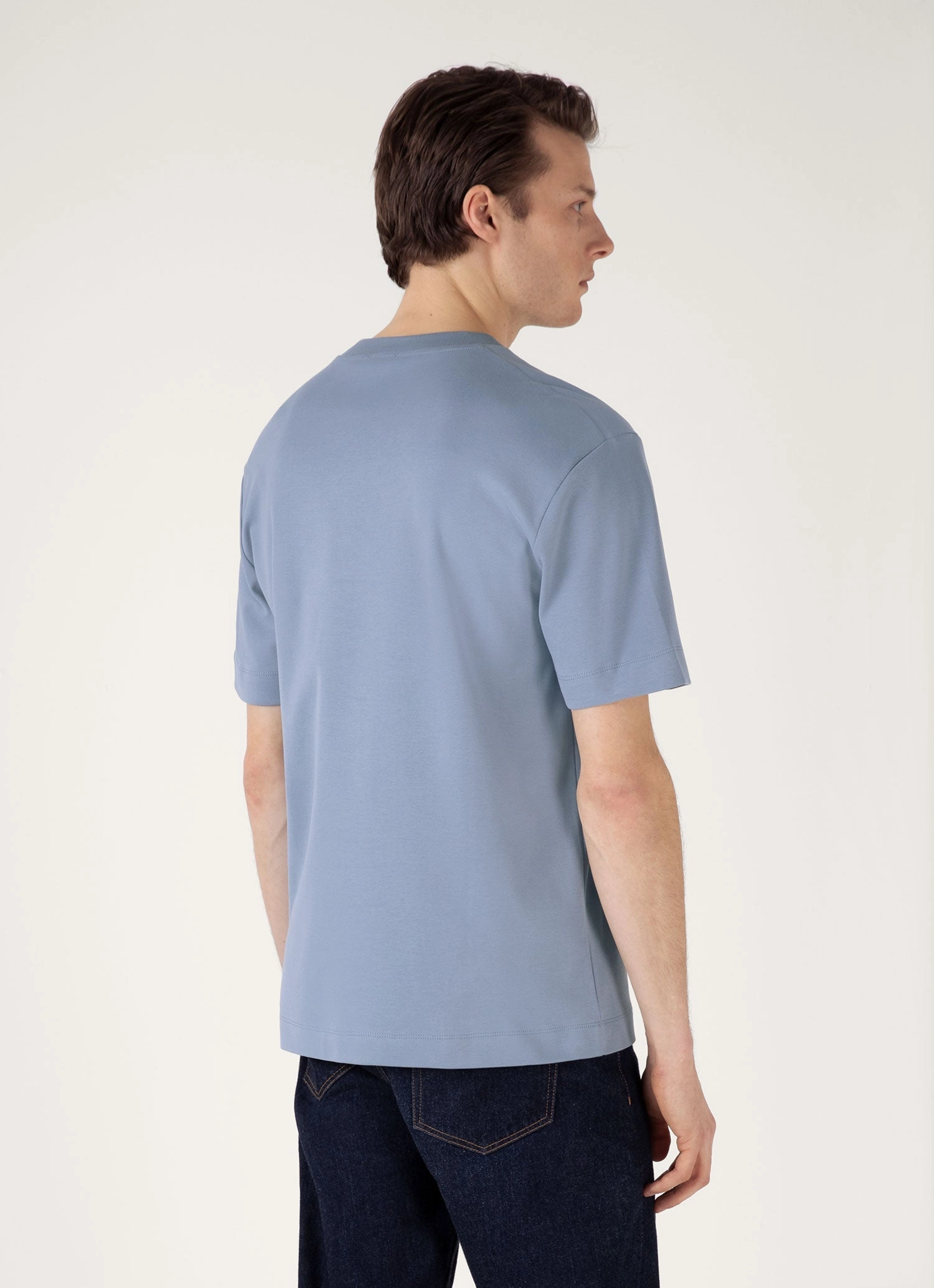 Everyday Pick Weekend Men's Relaxed Fit Heavyweight T-shirt in Vintage Blue