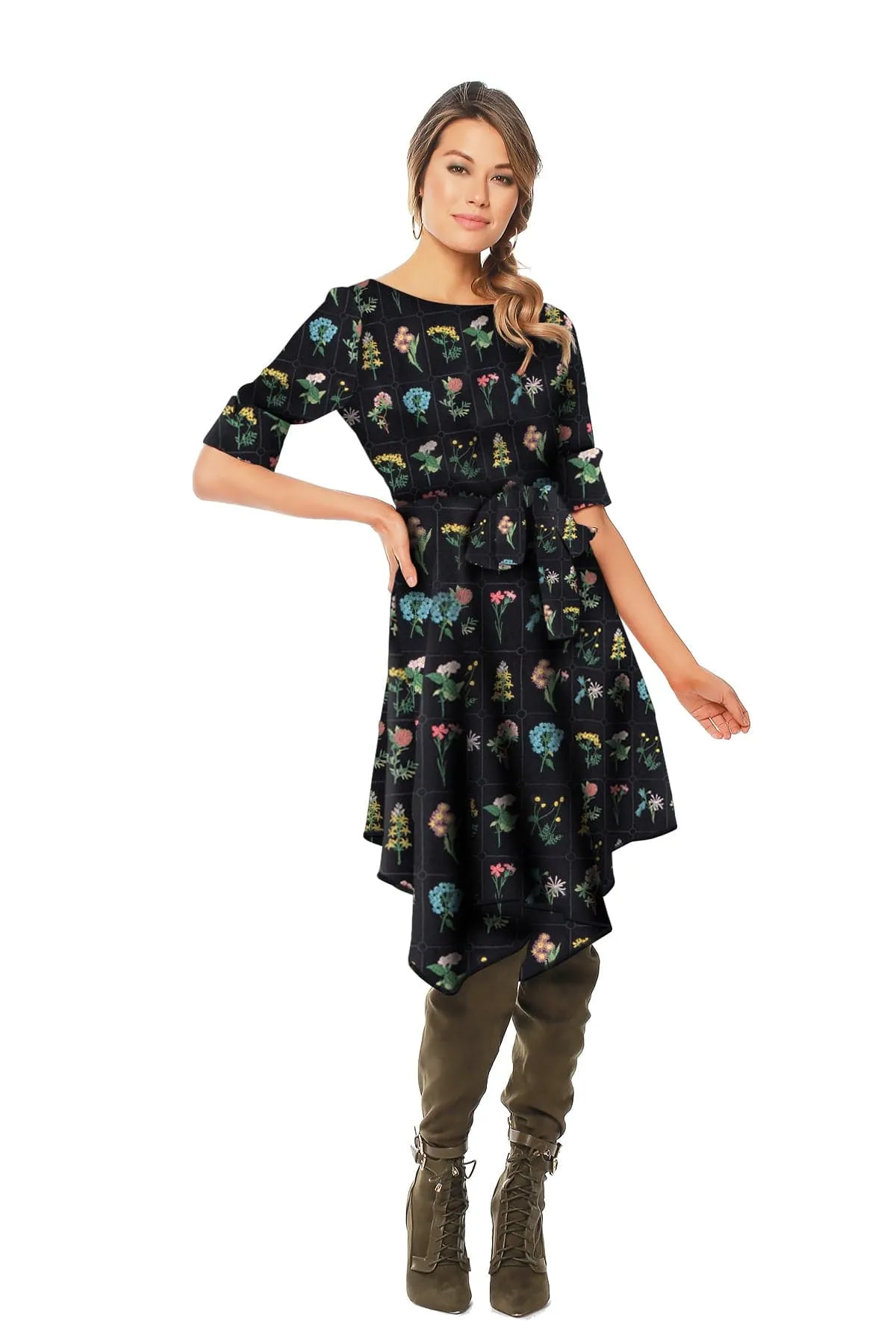 Ezra Dress  Botanicals Contemporary Chic