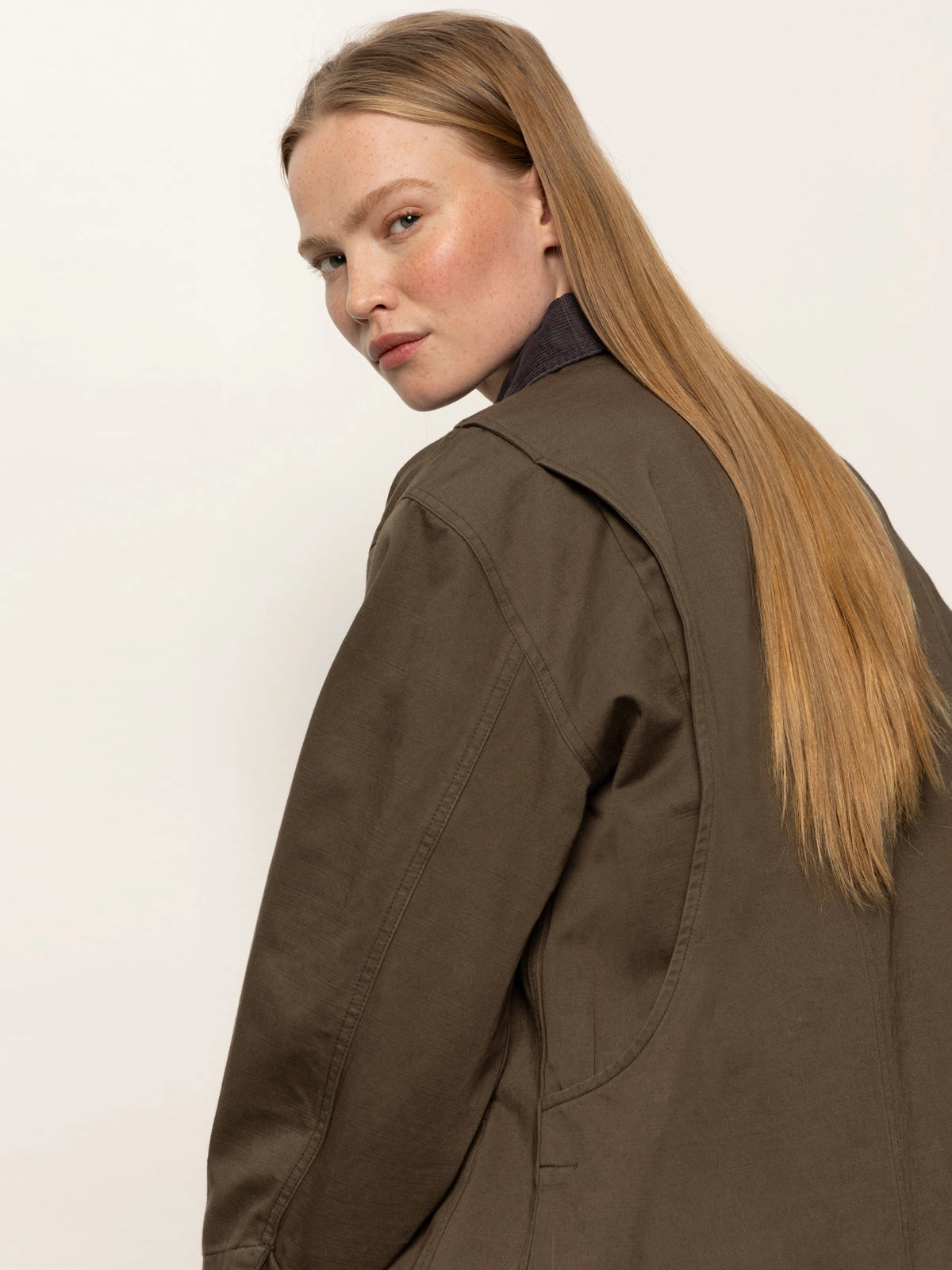 fabric tale Barn Jacket Burnt Olive