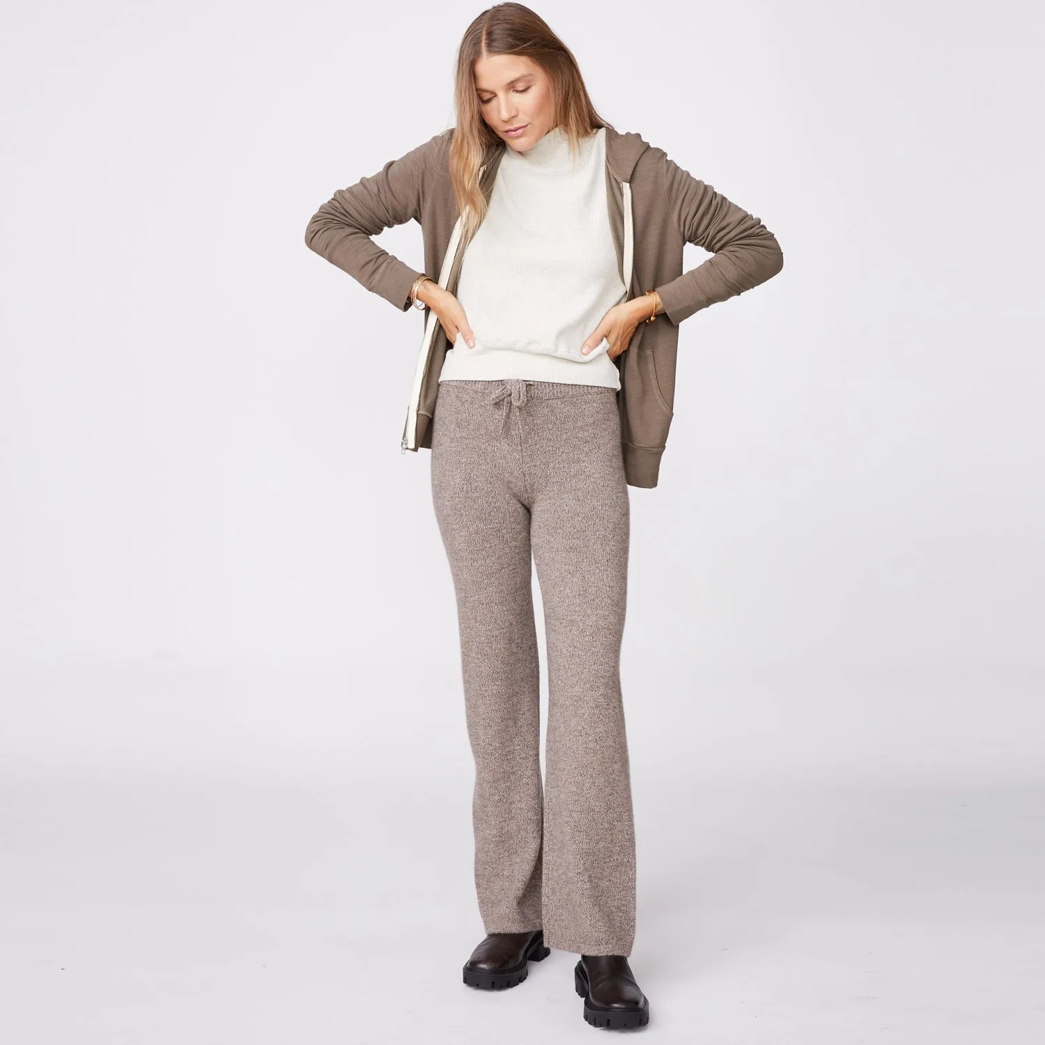 Marled Lounge Pant Luxury Work Modern Business