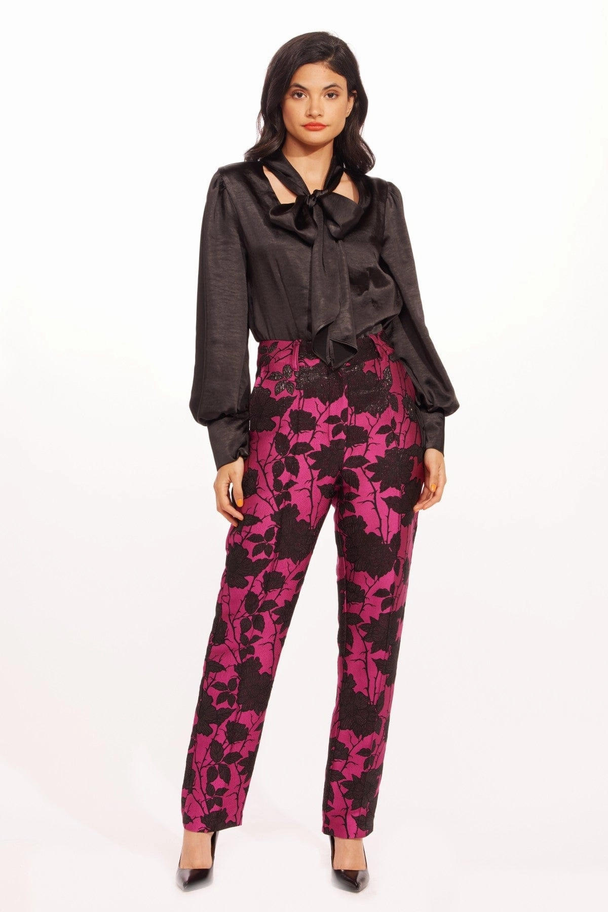 Nash Pants-Flamenco Rose Low-rise style Travel-Ready