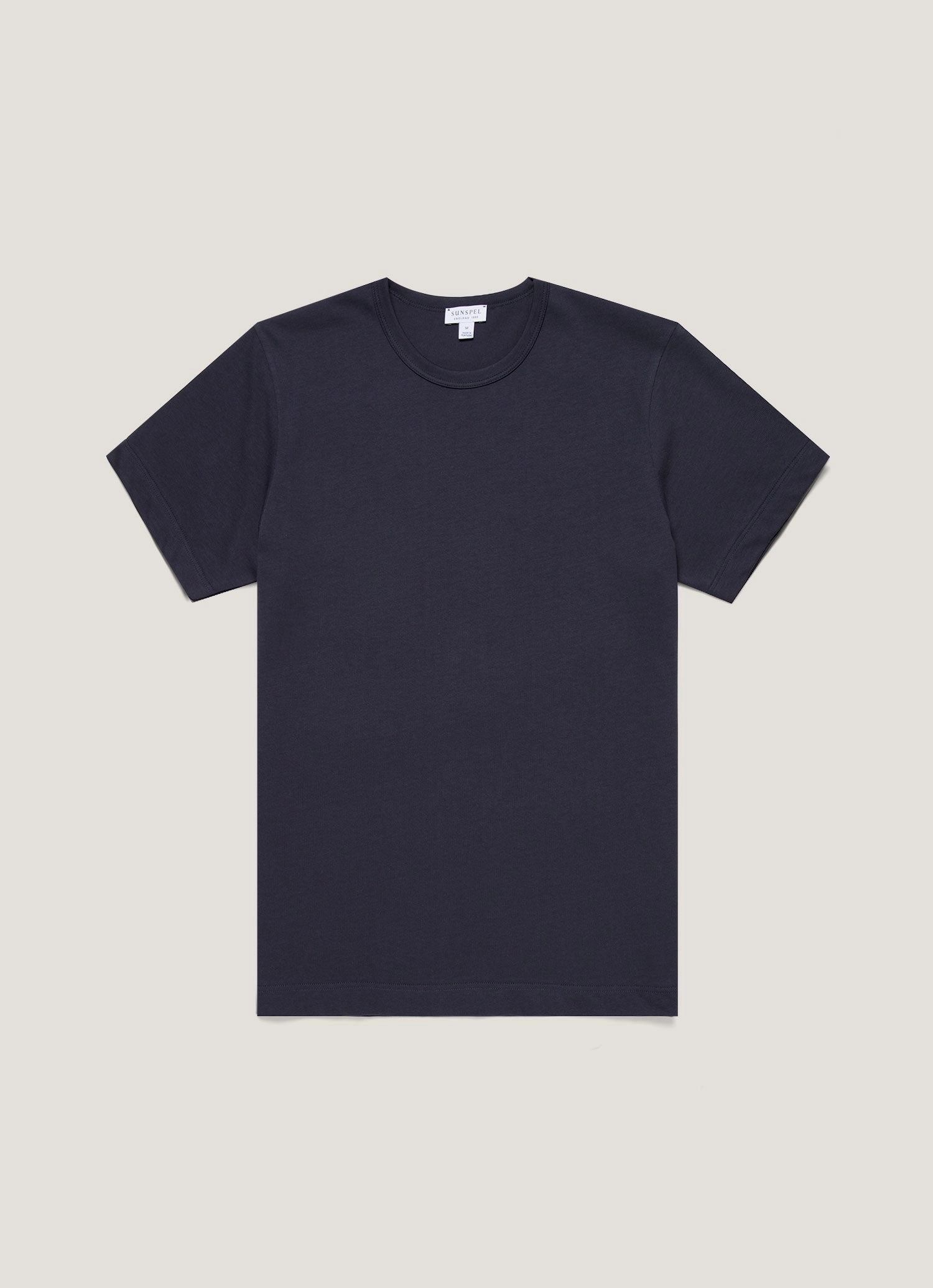 Men's Single Jersey T-shirt in Navy Relaxed-fit top Summer Ready
