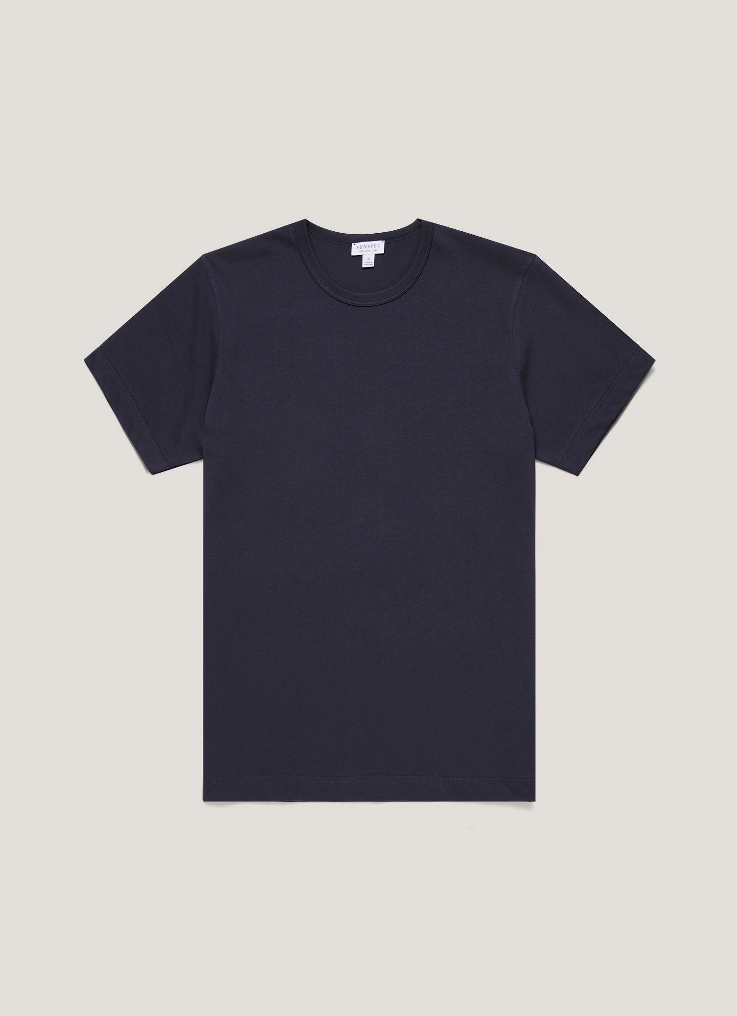 Fashion Trend Look Men's Single Jersey T-shirt in Navy