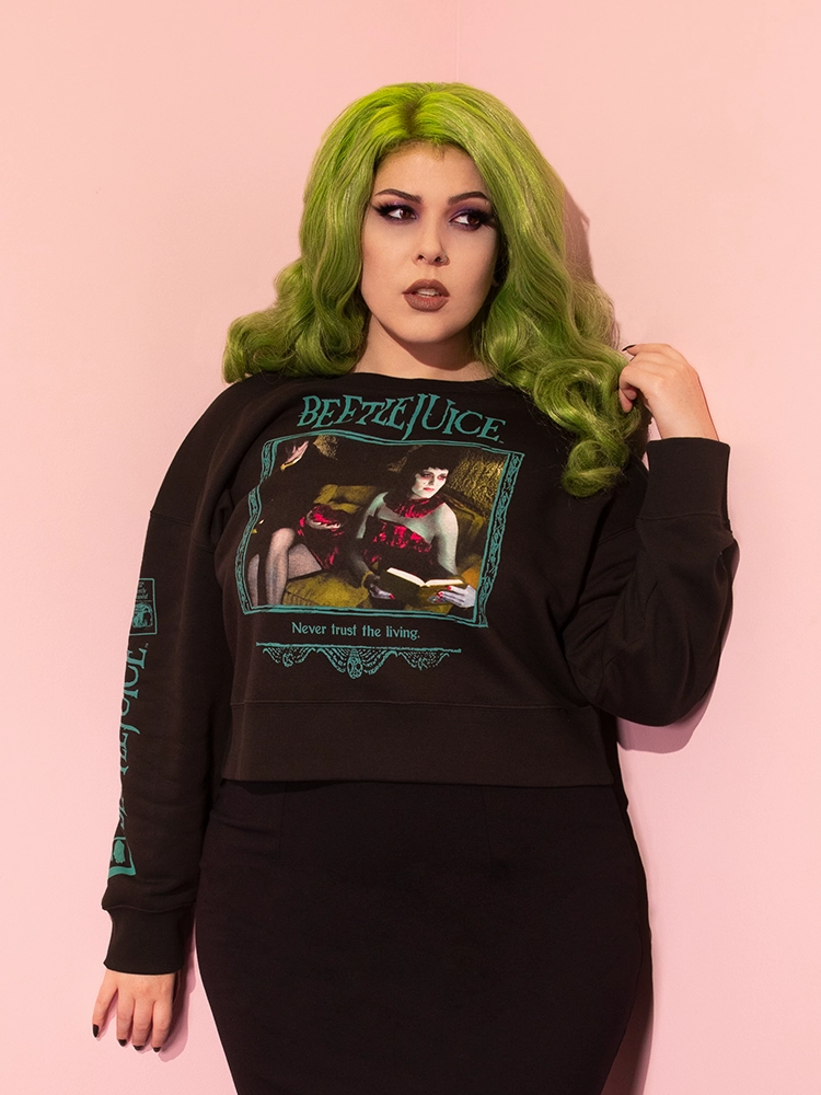 FINAL SALE - BEETLEJUICE - Waiting Room Sweatshirt Bold Look