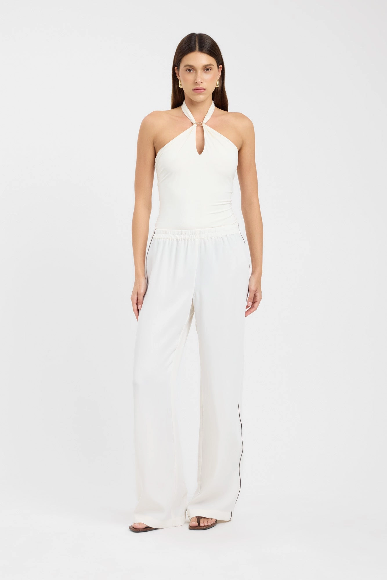 Tall Length Office Wear Maria Stripe Pant