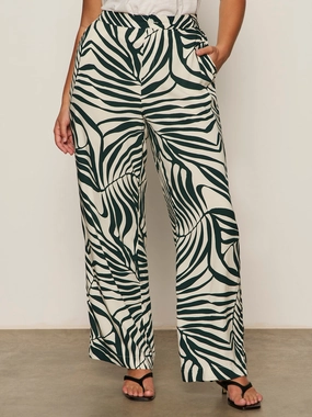 The Soft Trouser Green Oasis Extended Sizing patch decoration Easy Movement