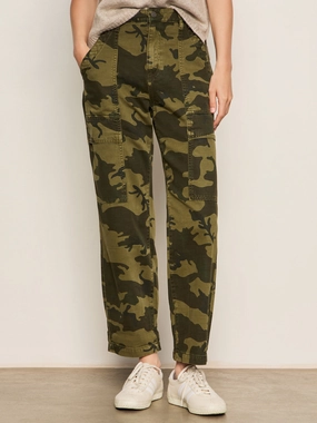 Boyfriend Utility Pant Rambler Camo Cozy Design