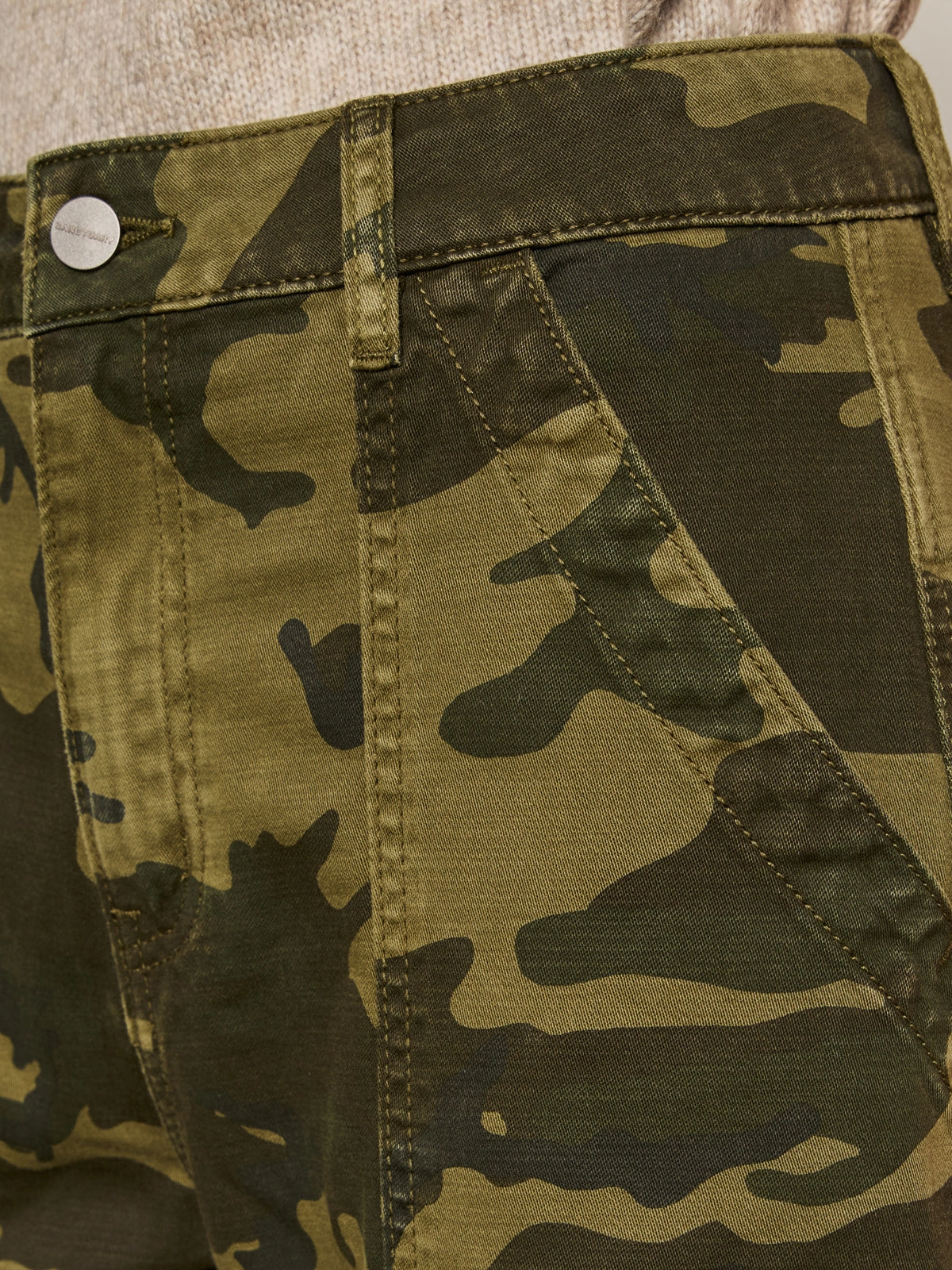 Flattering Waist Boyfriend Utility Pant Rambler Camo