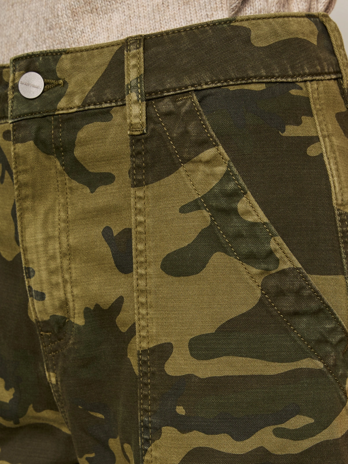 Flattering Waist Boyfriend Utility Pant Rambler Camo