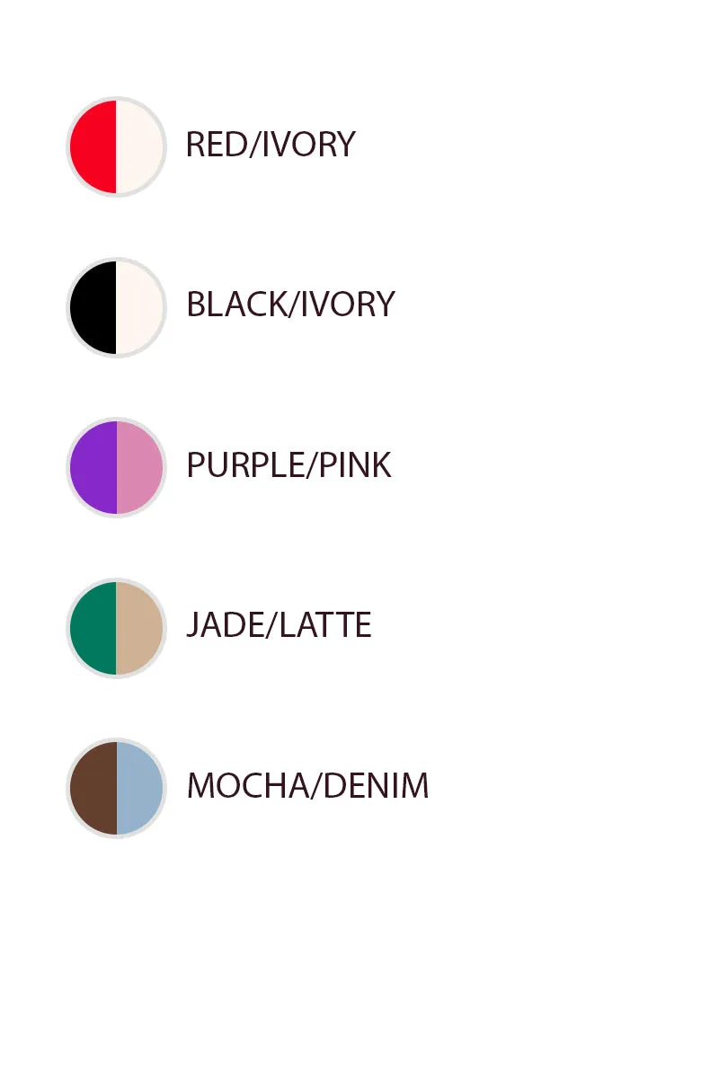 Zip-off legs All Purpose IT4754S-01 | STRIPE CHUNKY SWEATER TOP