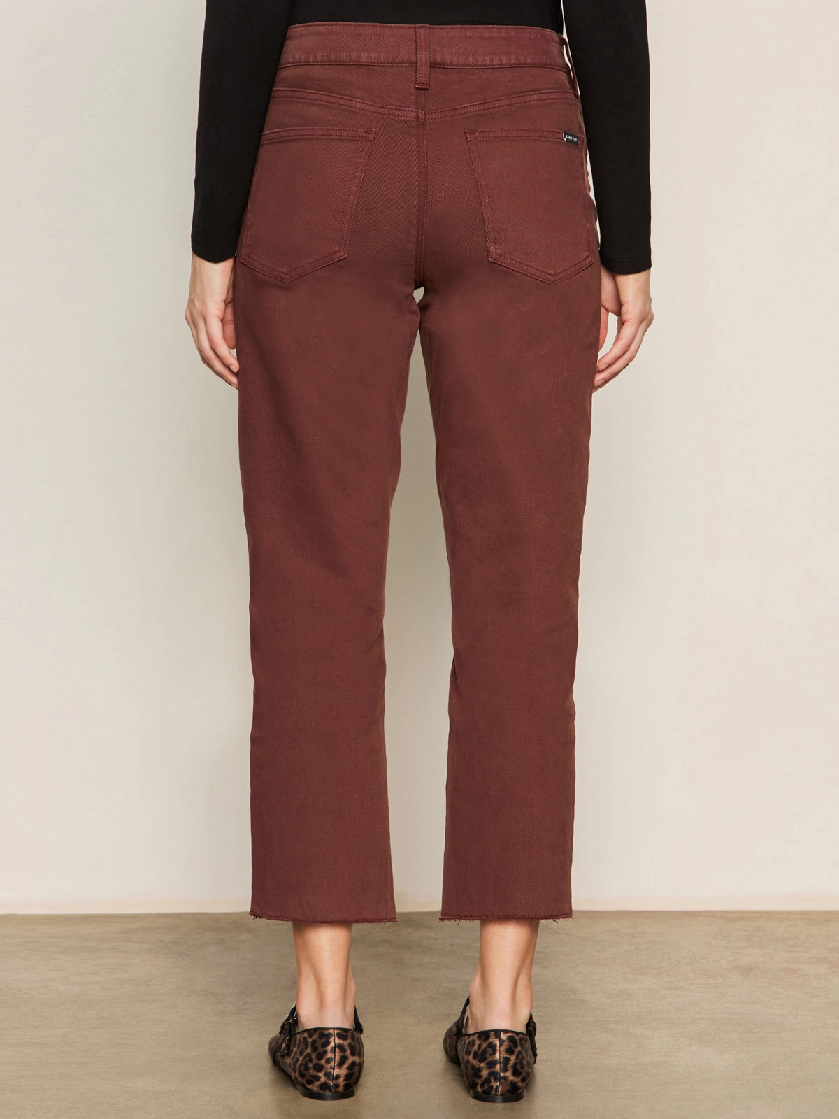 Flexible Fit Cadence 90's Straight Crop Jean Chicory