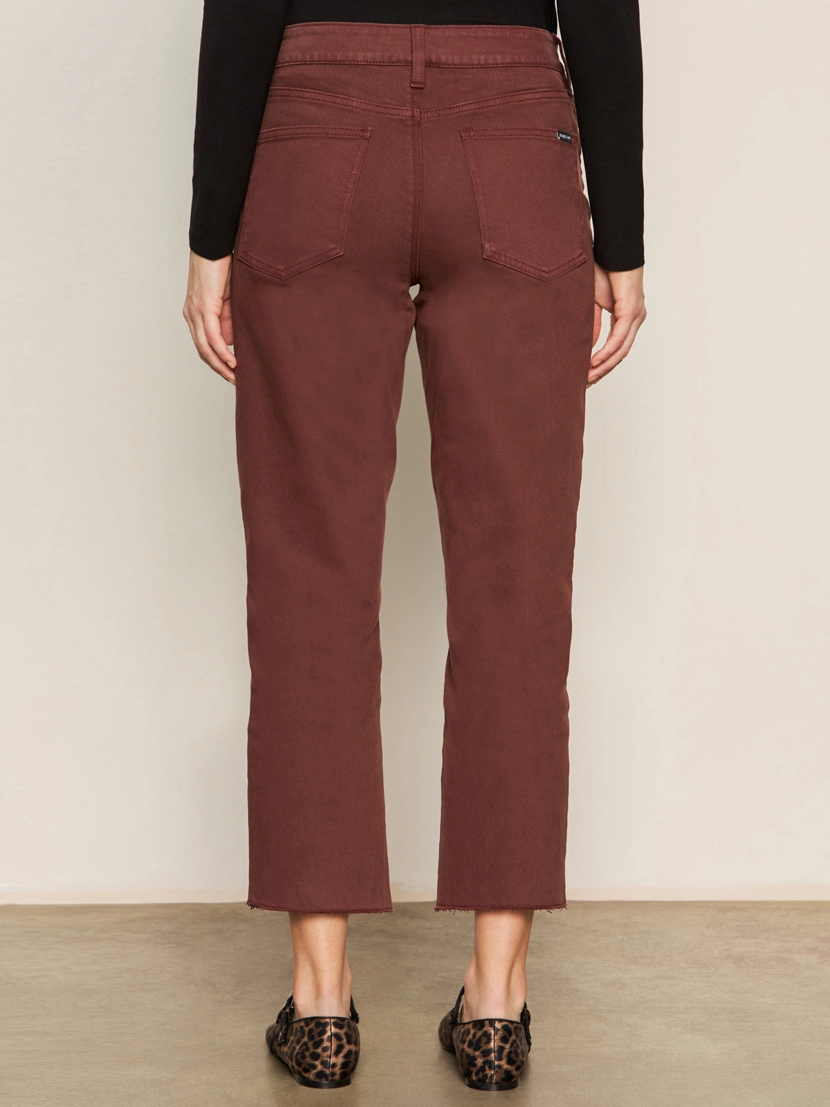 Flexible Fit Cadence 90's Straight Crop Jean Chicory