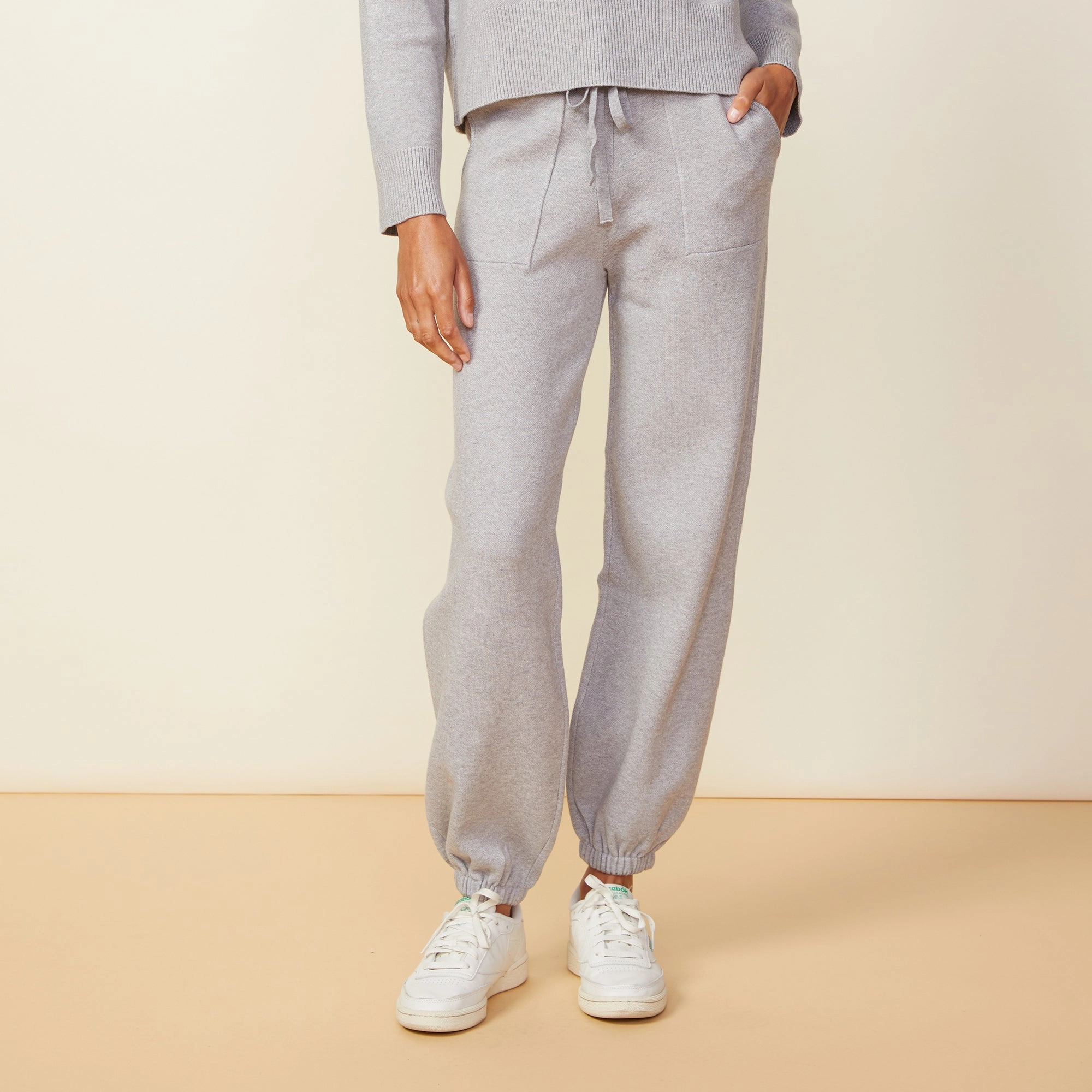 corduroy fabric Soft Knit Oversized Vintage Sweat