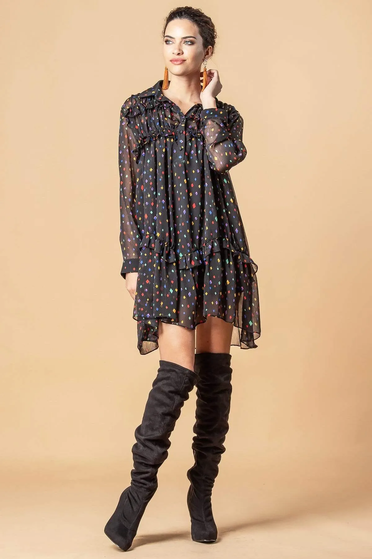 Eva Franco Dress Augustina Dress - Chiffon Yester