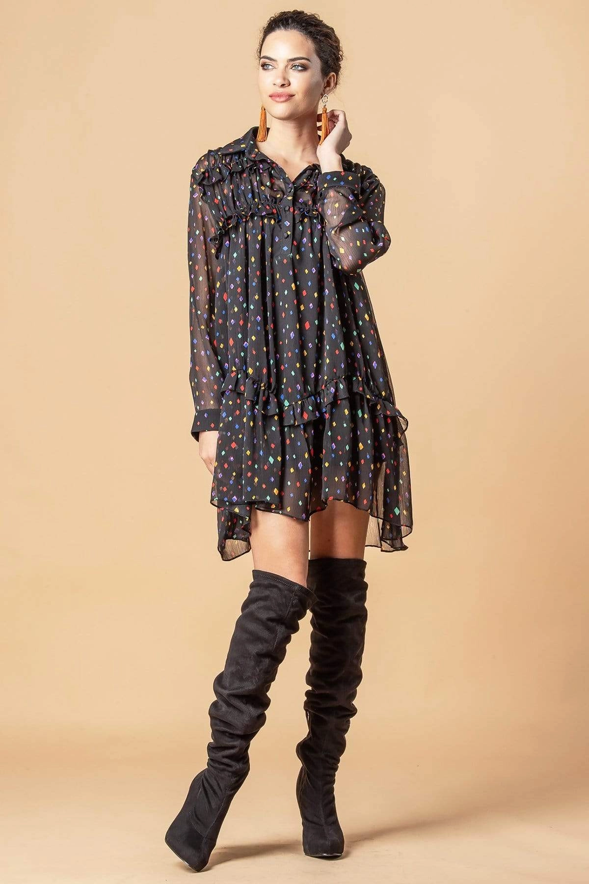 Eva Franco Dress Augustina Dress - Chiffon Yester