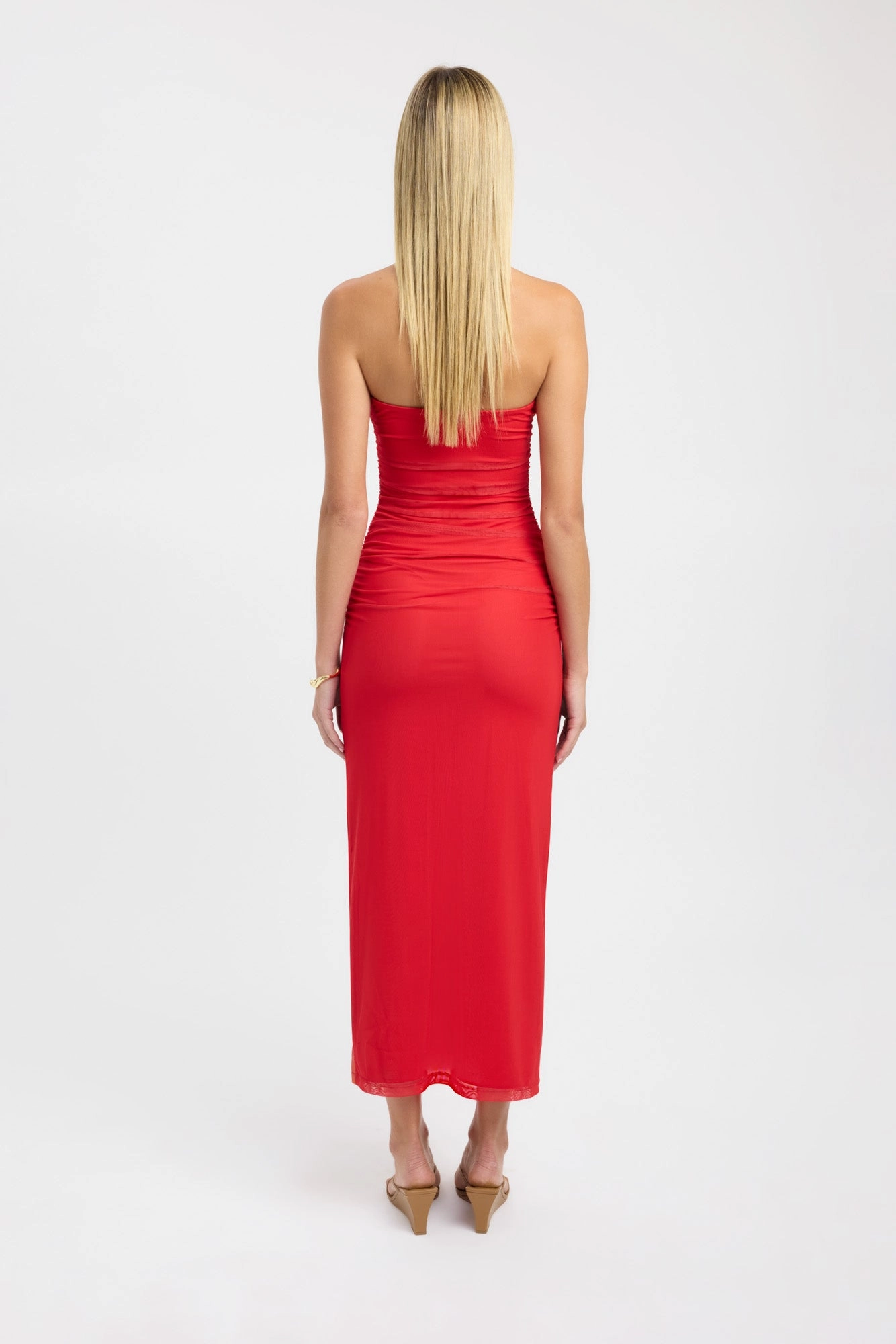 Flora Strapless Dress Chic Wear