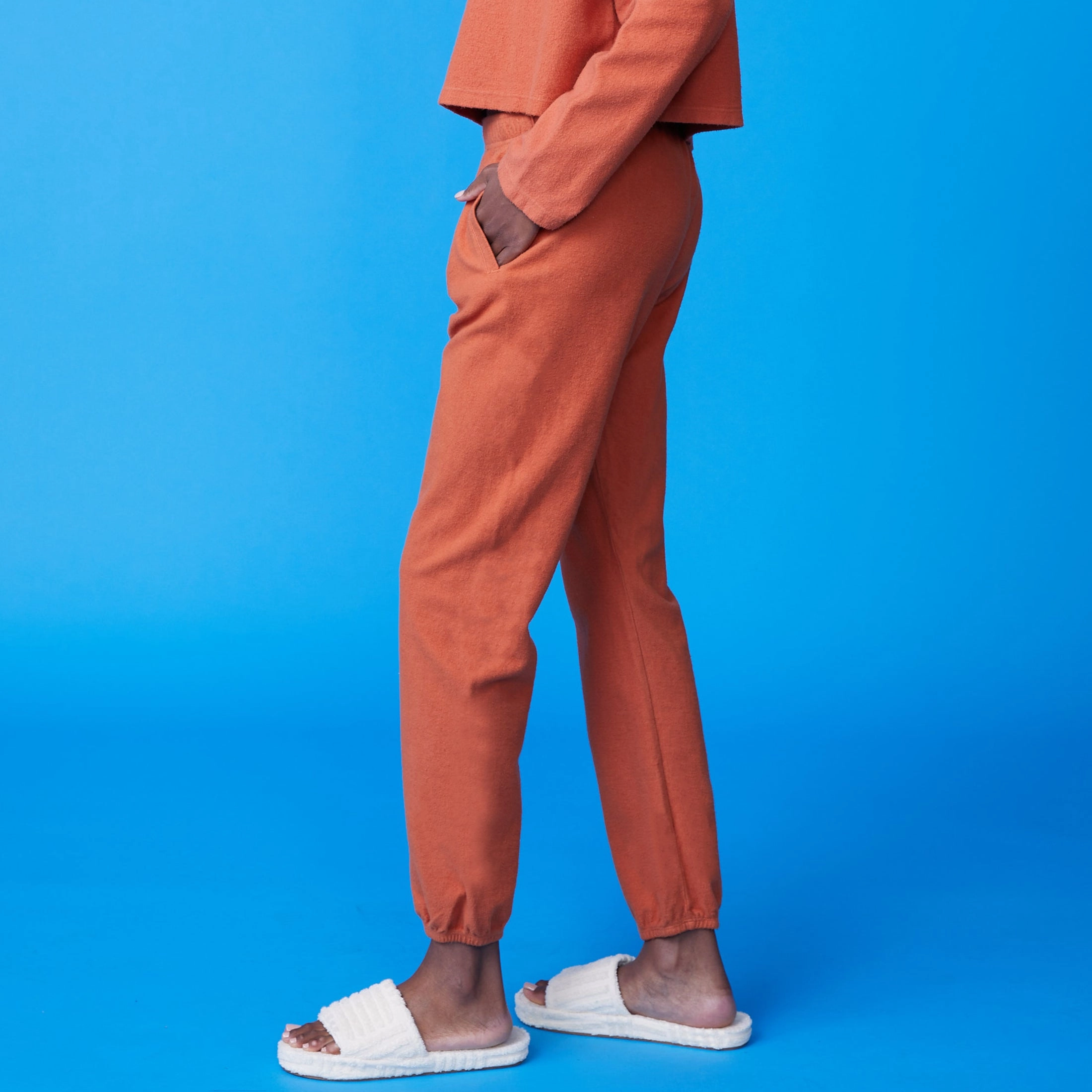 Formal touch Fuzzy Boyfriend Sweat