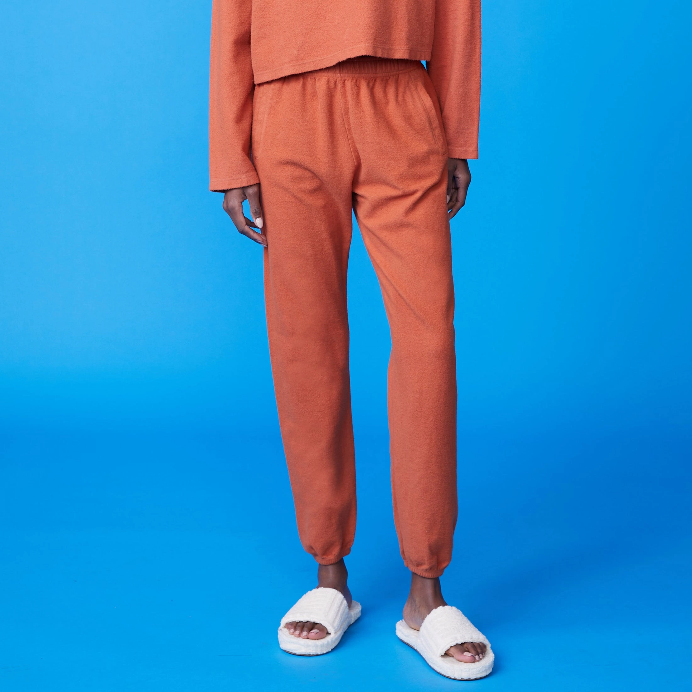 Formal touch Fuzzy Boyfriend Sweat