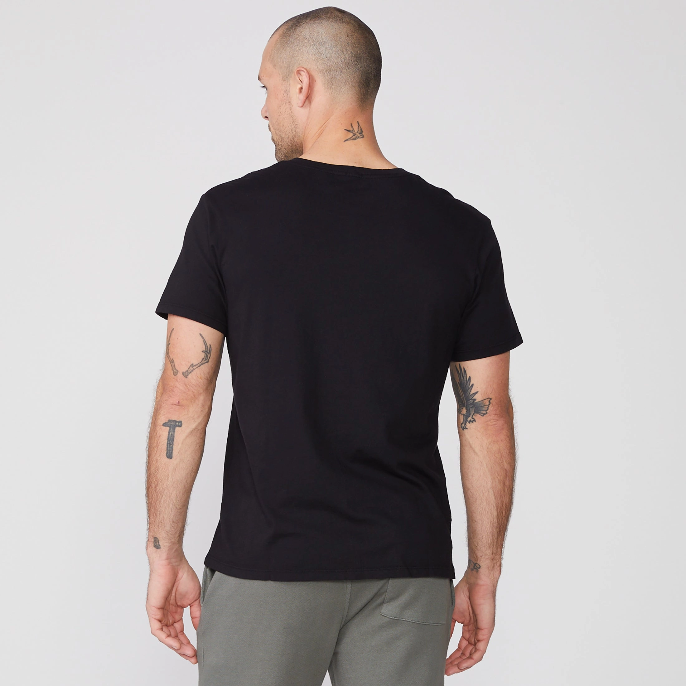 Formal Trend Relaxed Pocket Crew