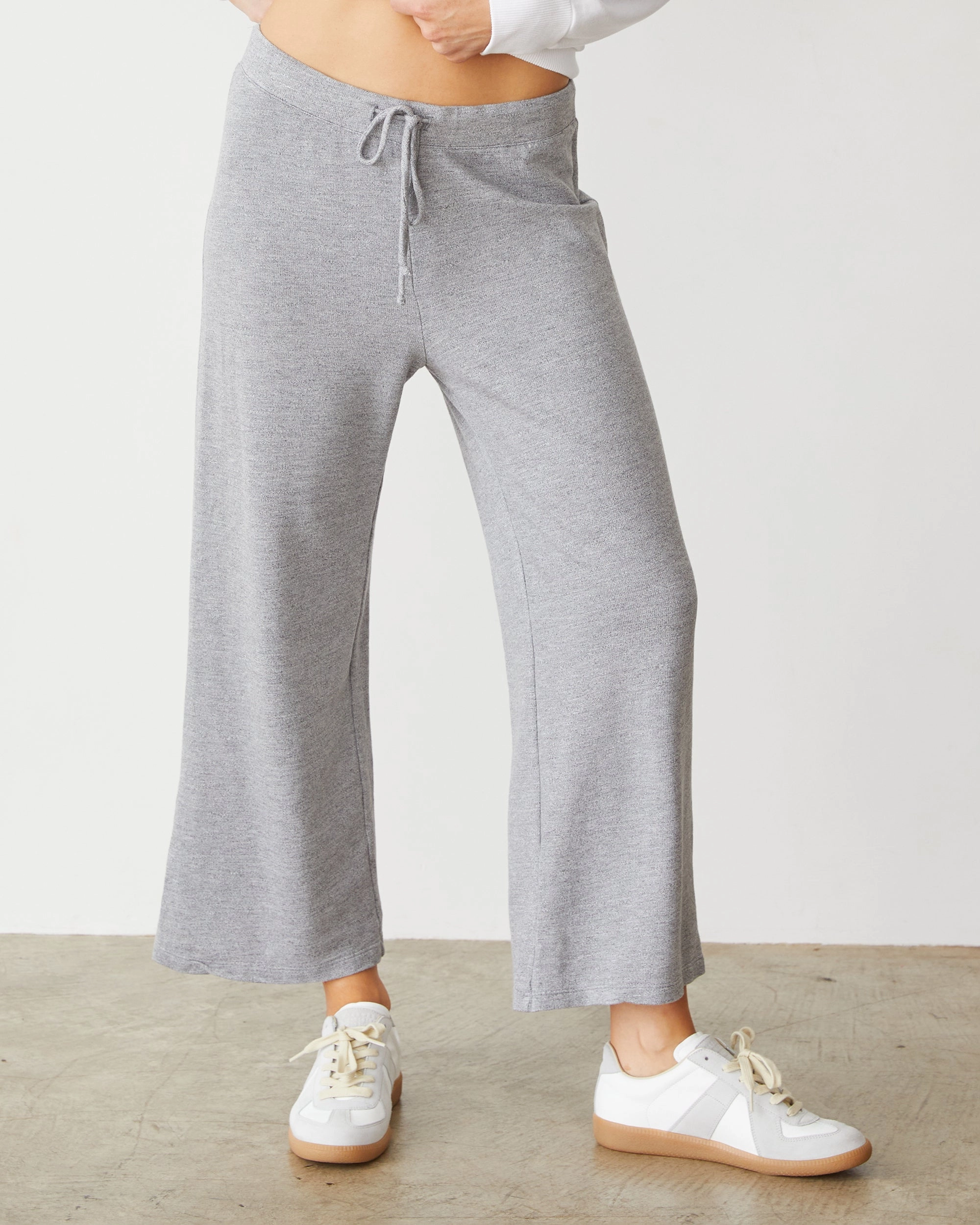 Fresh Breeze Supersoft French Terry Crop Lounge Pant