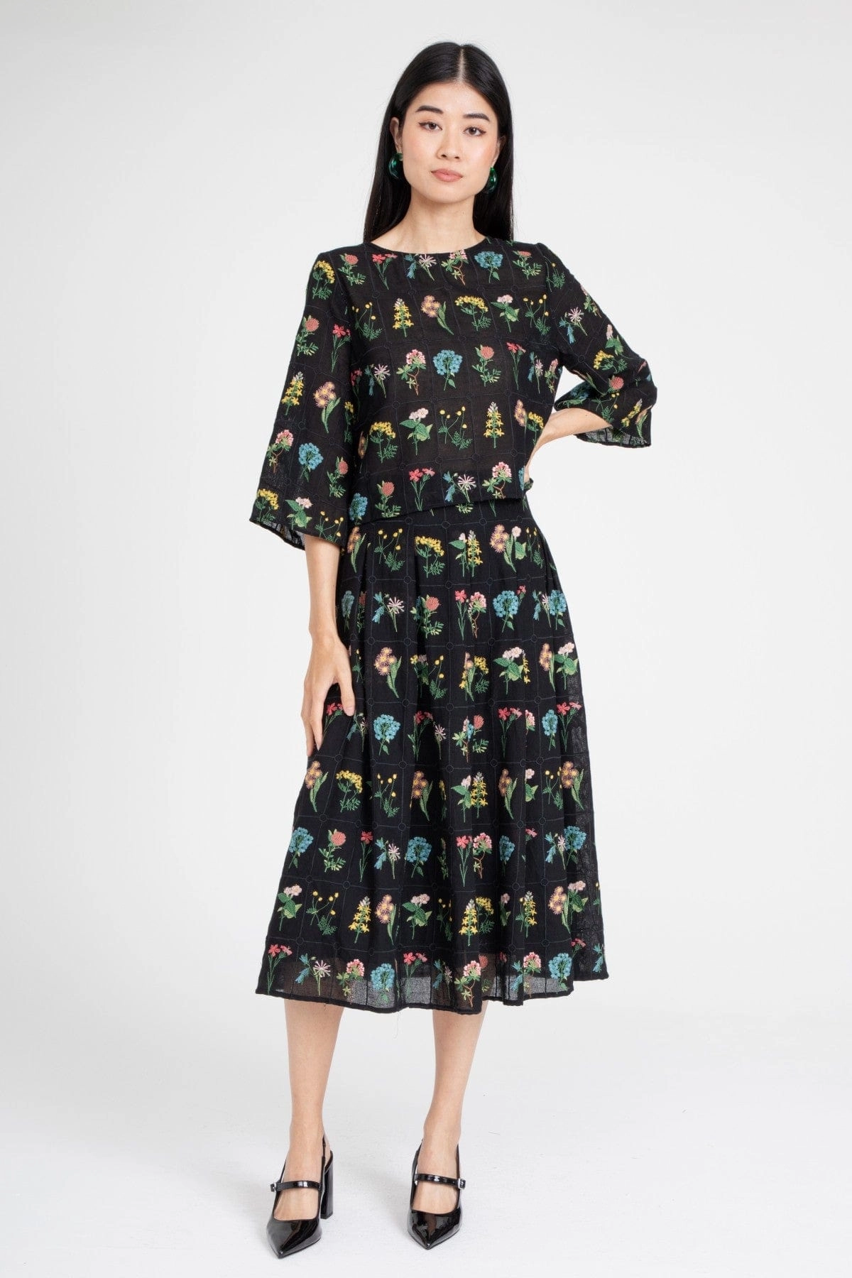 Fresh Pulse Ambrose Skirt  Botanicals