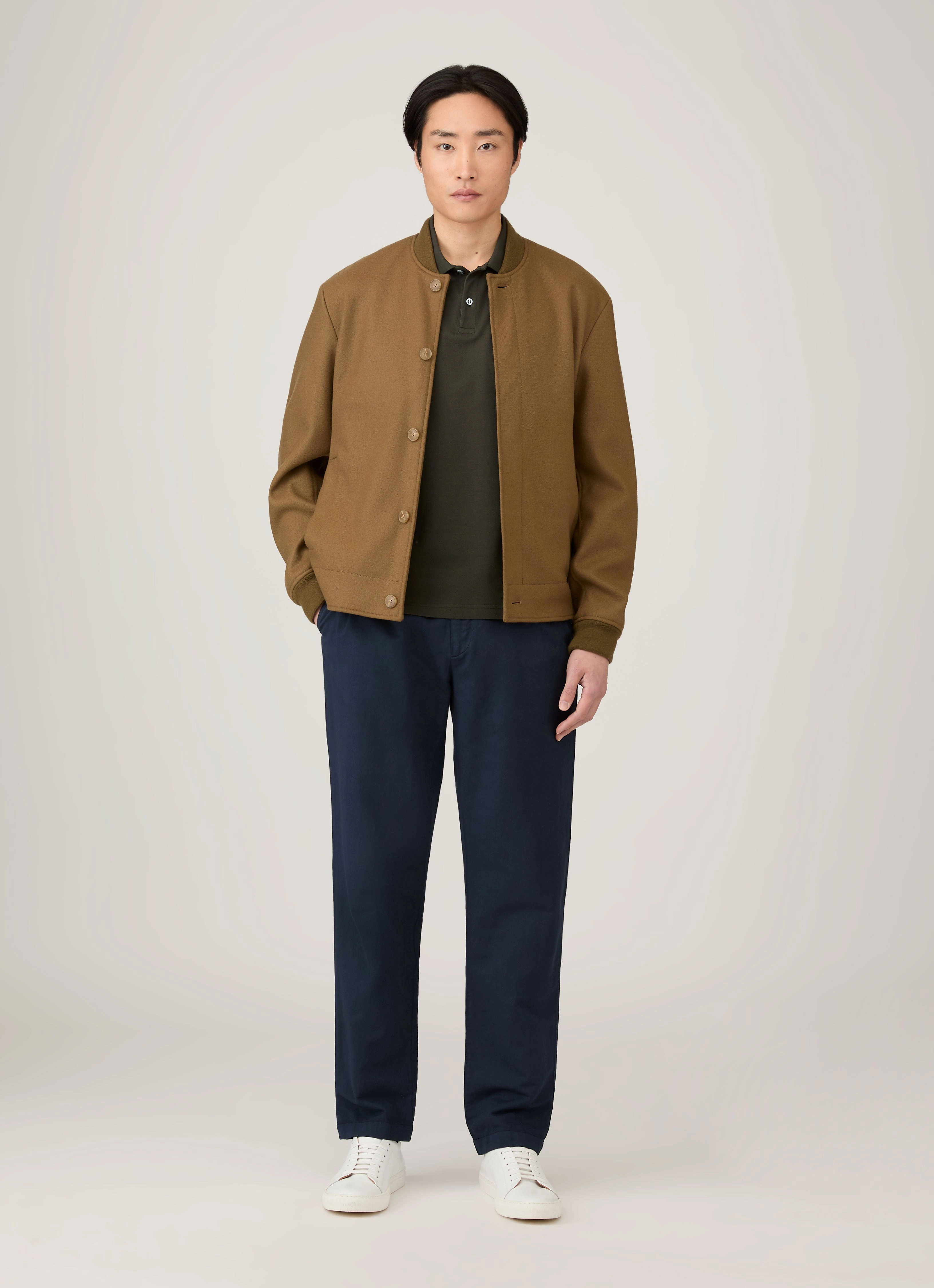 Fresh Style Men's Piqu?? Polo Shirt in Dark Green