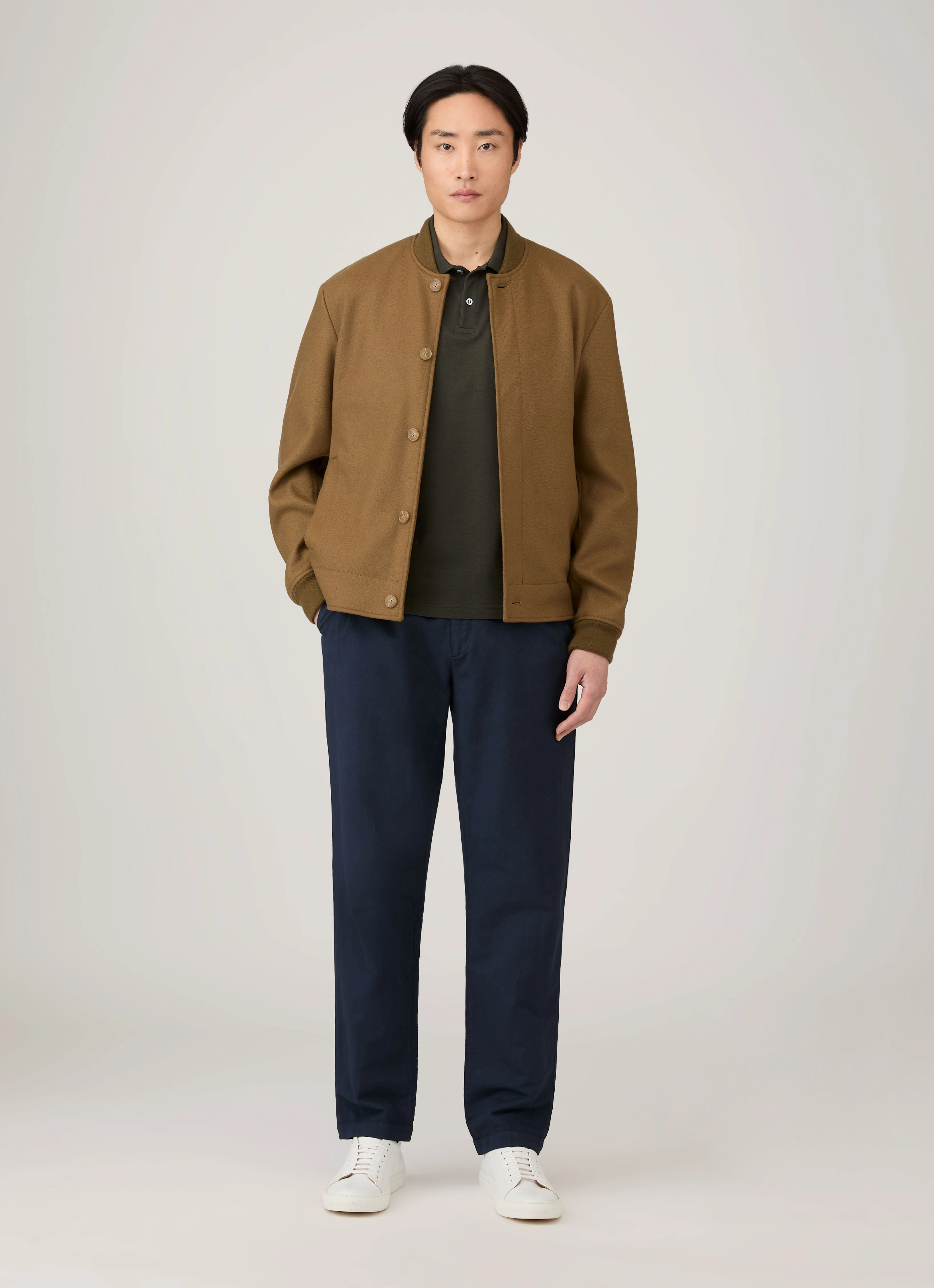 Fresh Style Men's Piqu?? Polo Shirt in Dark Green