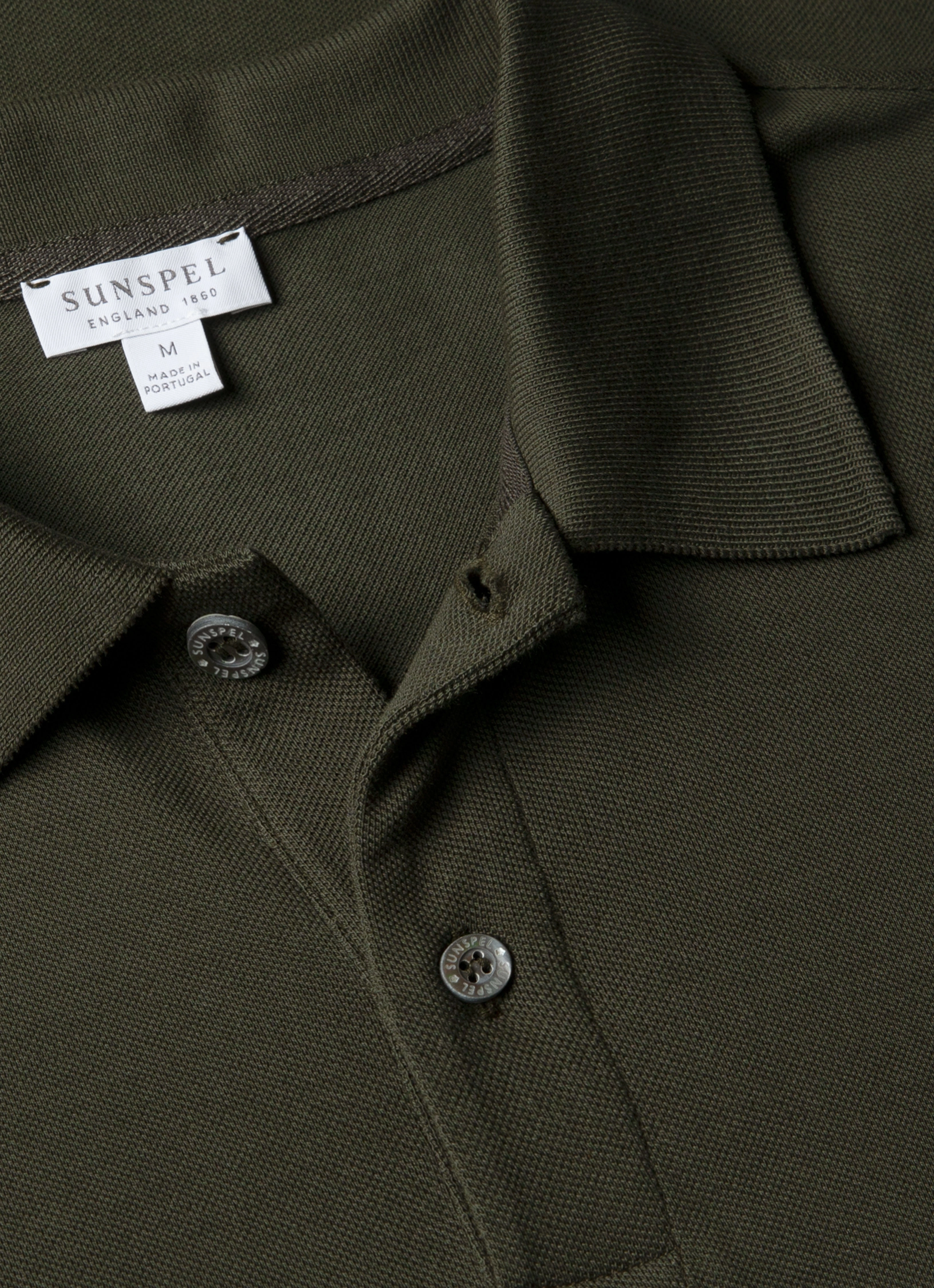 Fresh Style Men's Piqu?? Polo Shirt in Dark Green